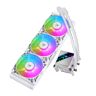 SEGOTEP 🆒KL-360🆒 | WHITE 360mm ARGB AIO CPU Liquid Cooler | TDP: 320W | LGA 1700 & AM5 Ready