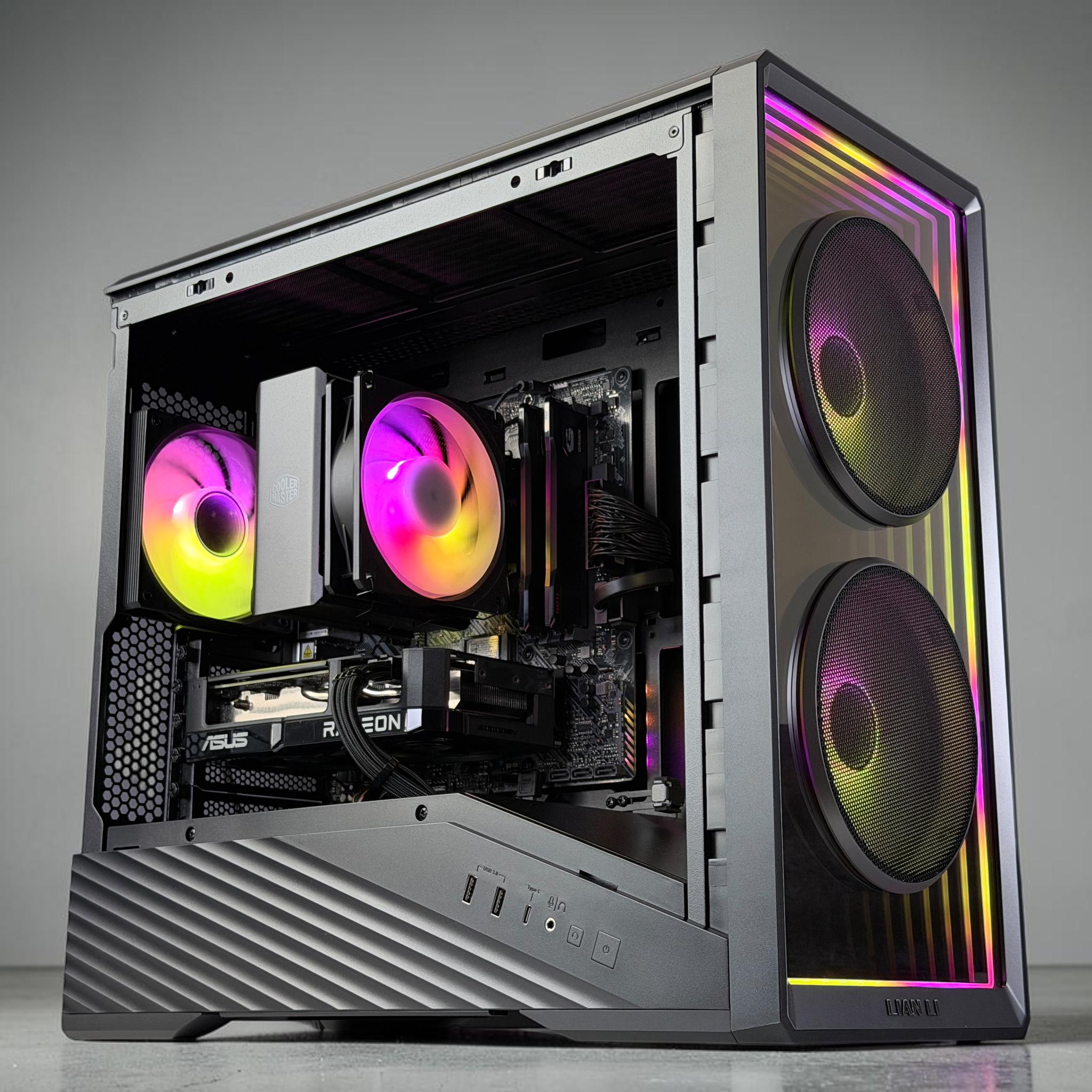 🖤🦍 Gaming PC◼️AMD RX 9060 XT 16GB◼️Intel 13500T 14 core◼️32GB DDR4◼️1TB SSD