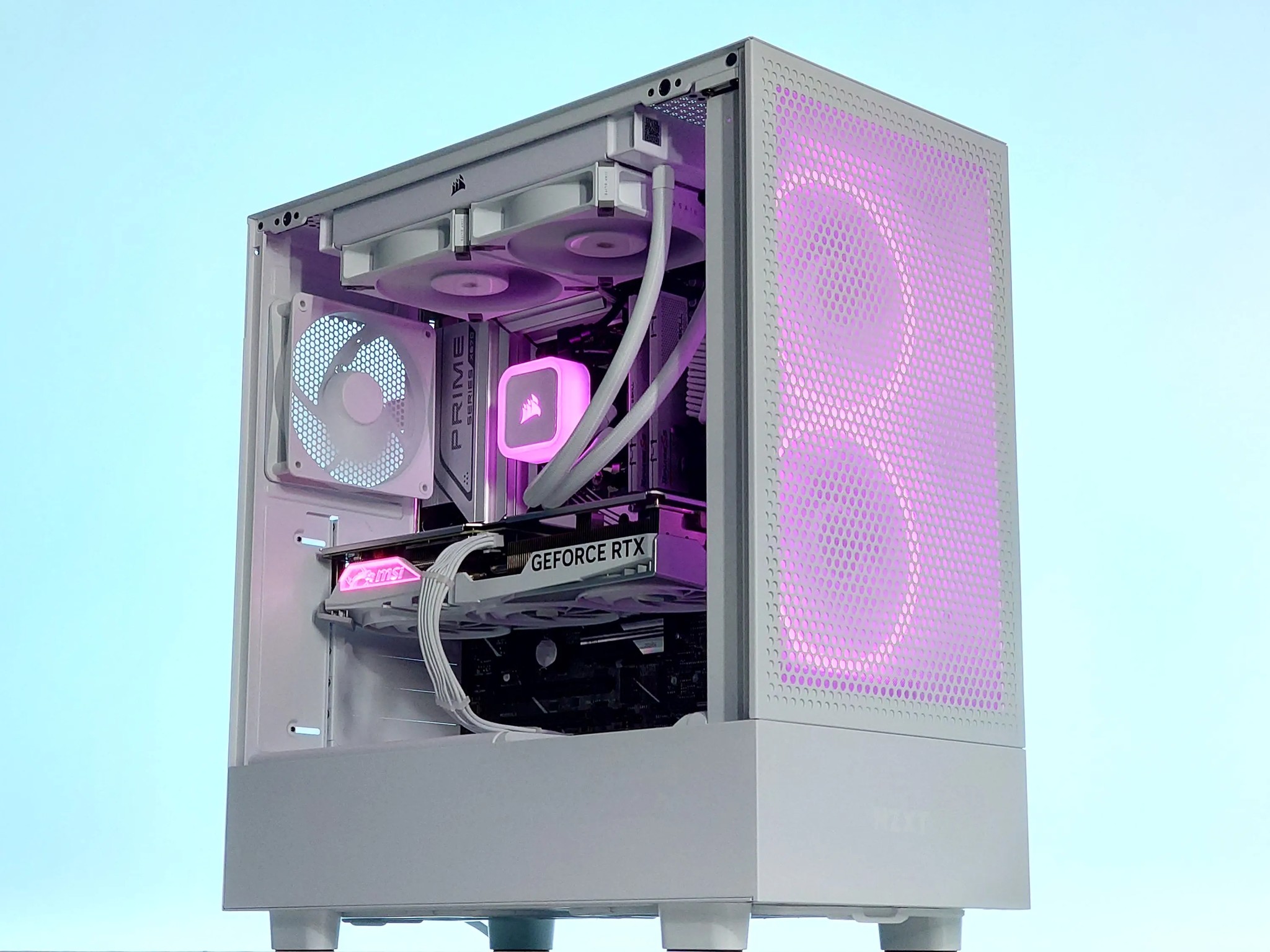 🌬️☃️Extreme Gaming PC❄️Nvidia RTX 4070 Ti 12GB❄️AMD Ryzen 7 7700❄️32GB DDR5❄️1TB NVME