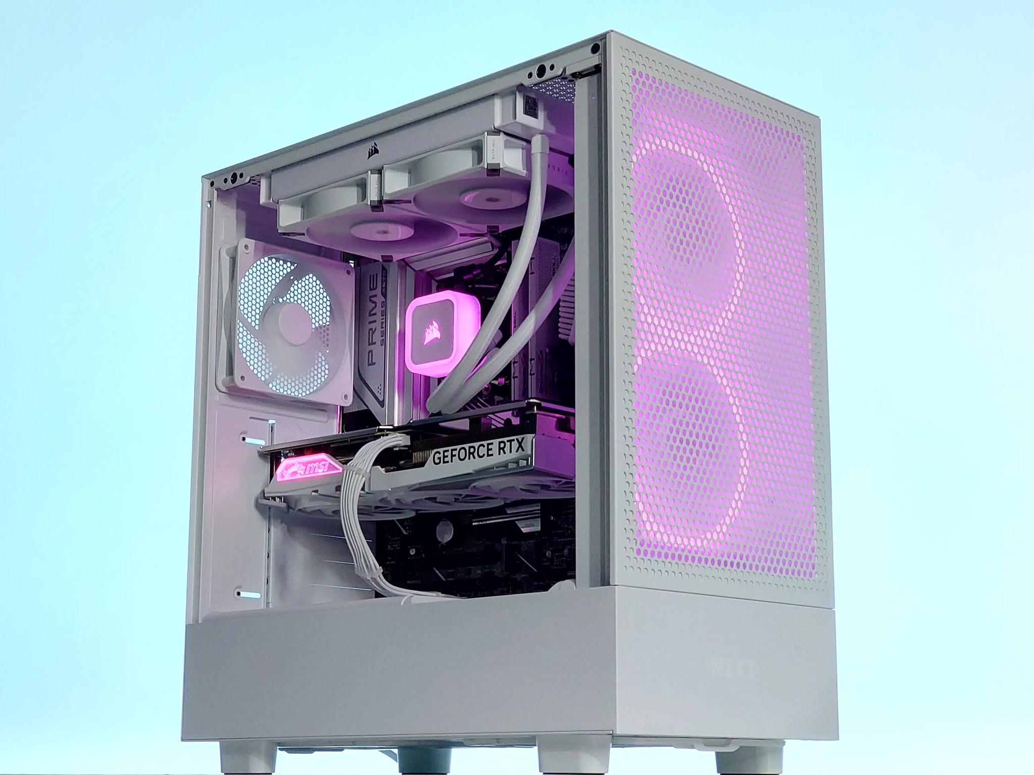 🌬️☃️Extreme Gaming PC❄️Nvidia RTX 4070 Ti 12GB❄️AMD Ryzen 7 7700❄️32GB DDR5❄️1TB NVME