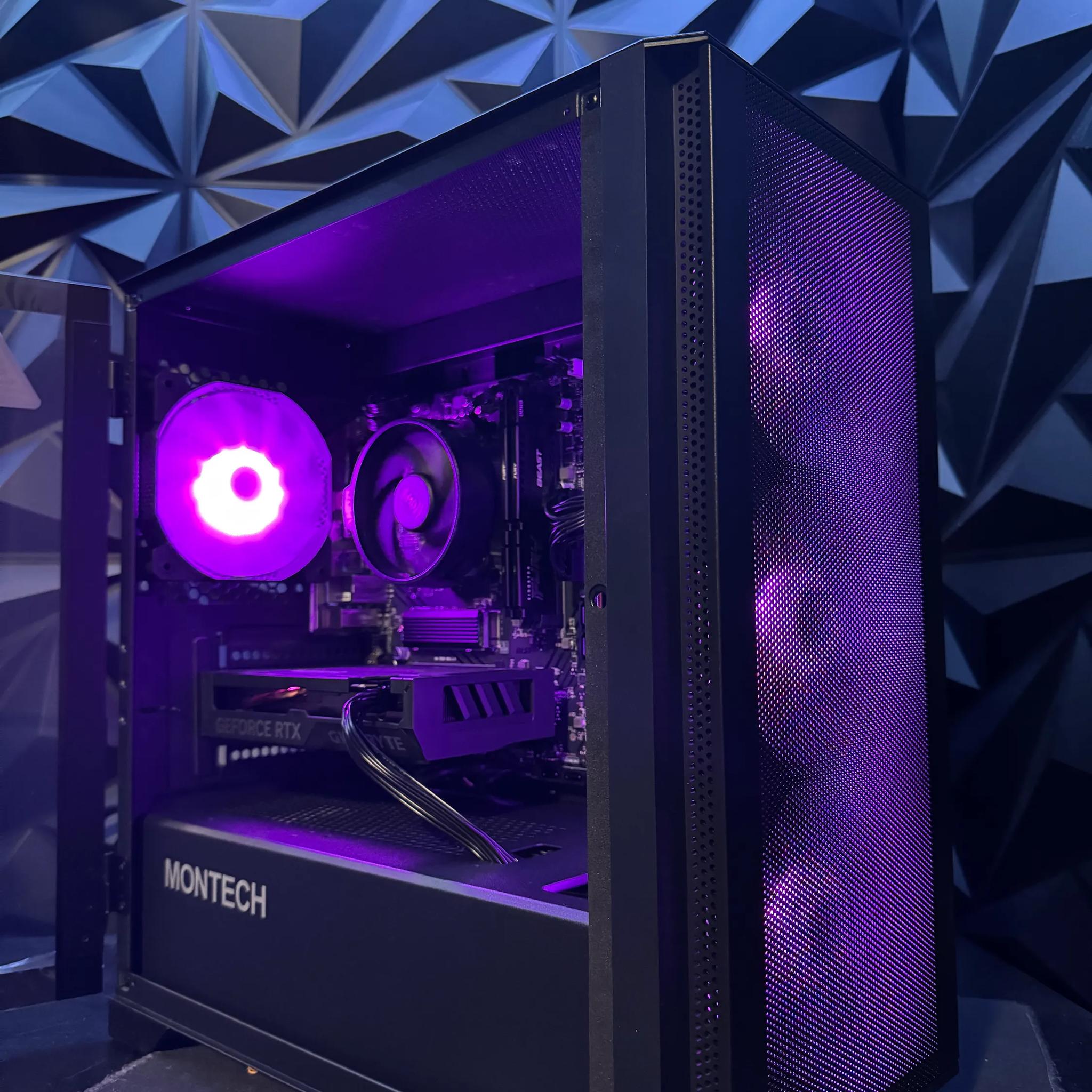 ⚔️Tusker Tempest 4060⚔️|Ryzen 5 8600G| RTX 4060| 16 GB DDR5|1 TB NVMe