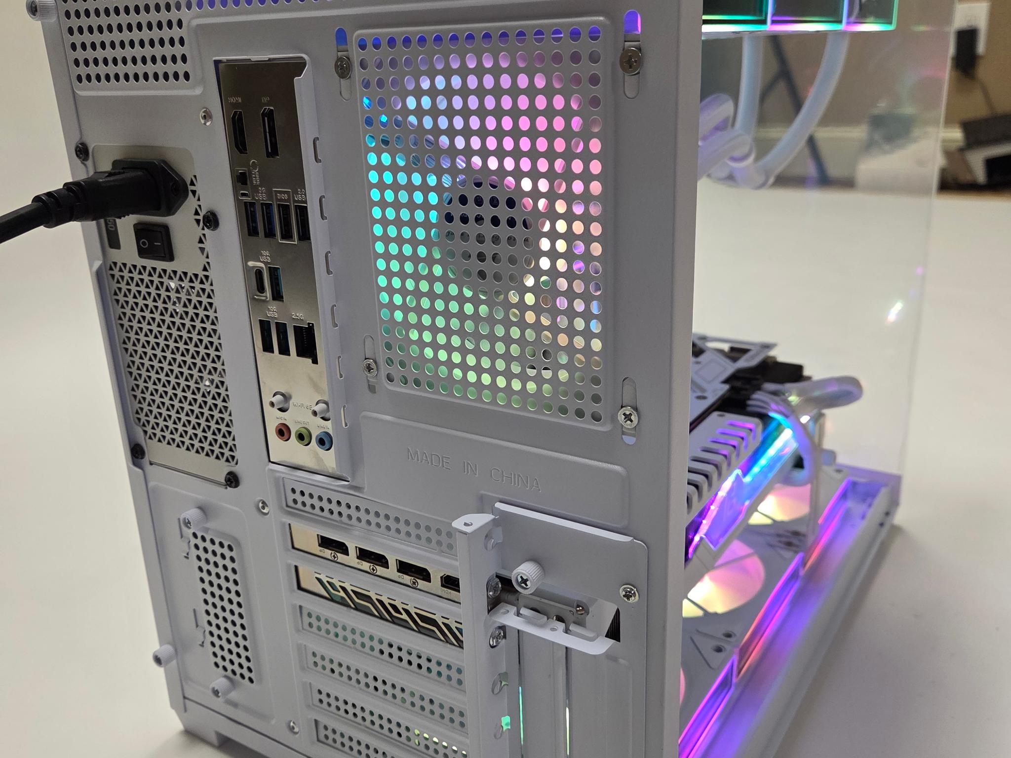 2TB #0005 — High-Performance 1440p / 4k White Gaming Pc