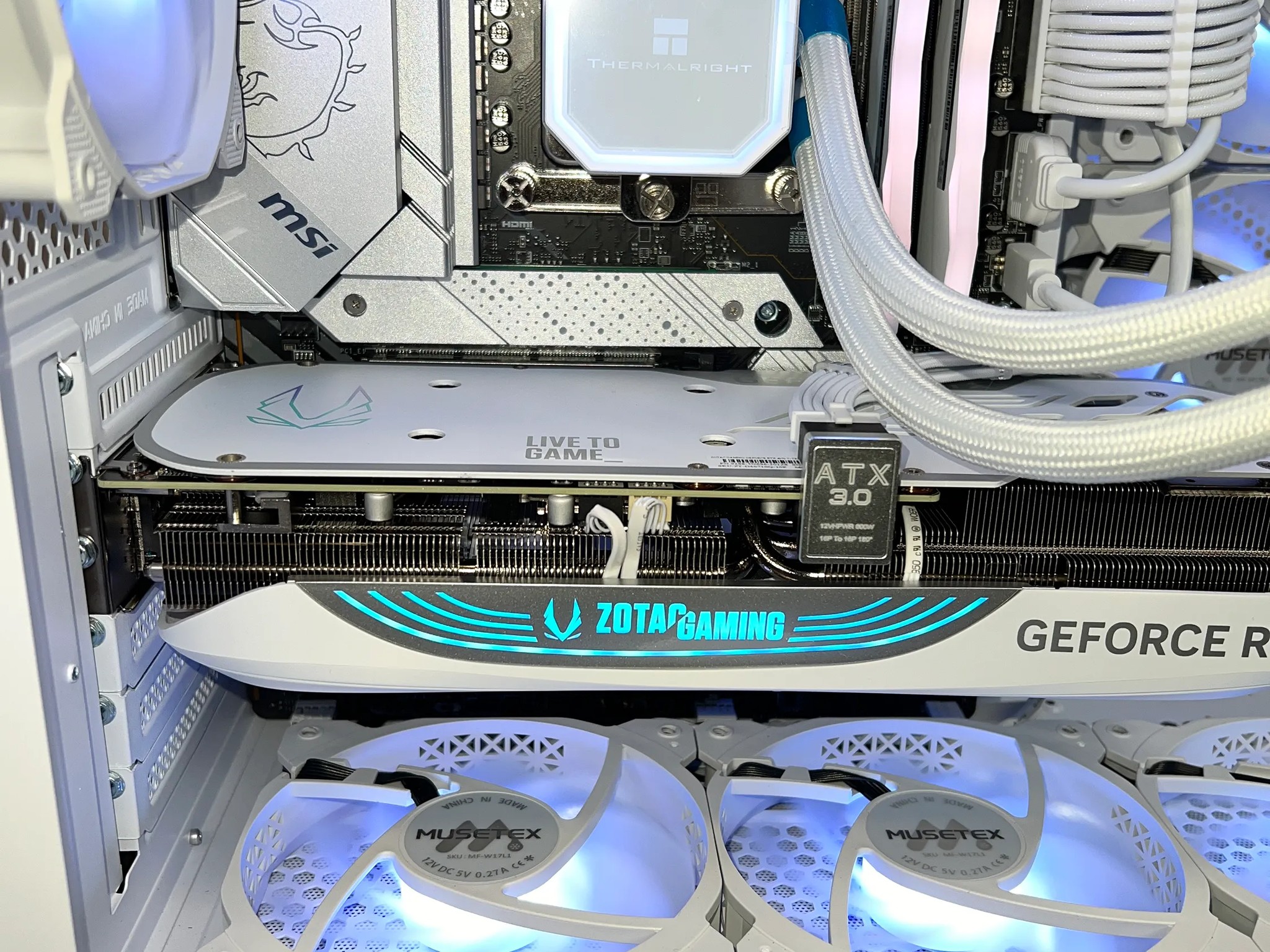 Intel 13600K RTX 4070 TI 32GB DDR5 2.5TB M.2 SSD Wifi 6E Bluetooth Win 11 Pro Gaming/Streaming PC