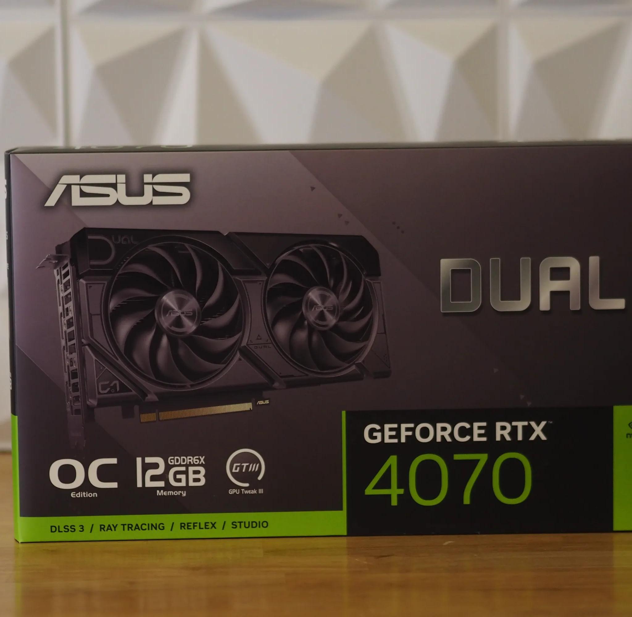 ASUS Dual 4070 12GB