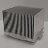 Aluminum heatsink computer part parts CPU processor desktop