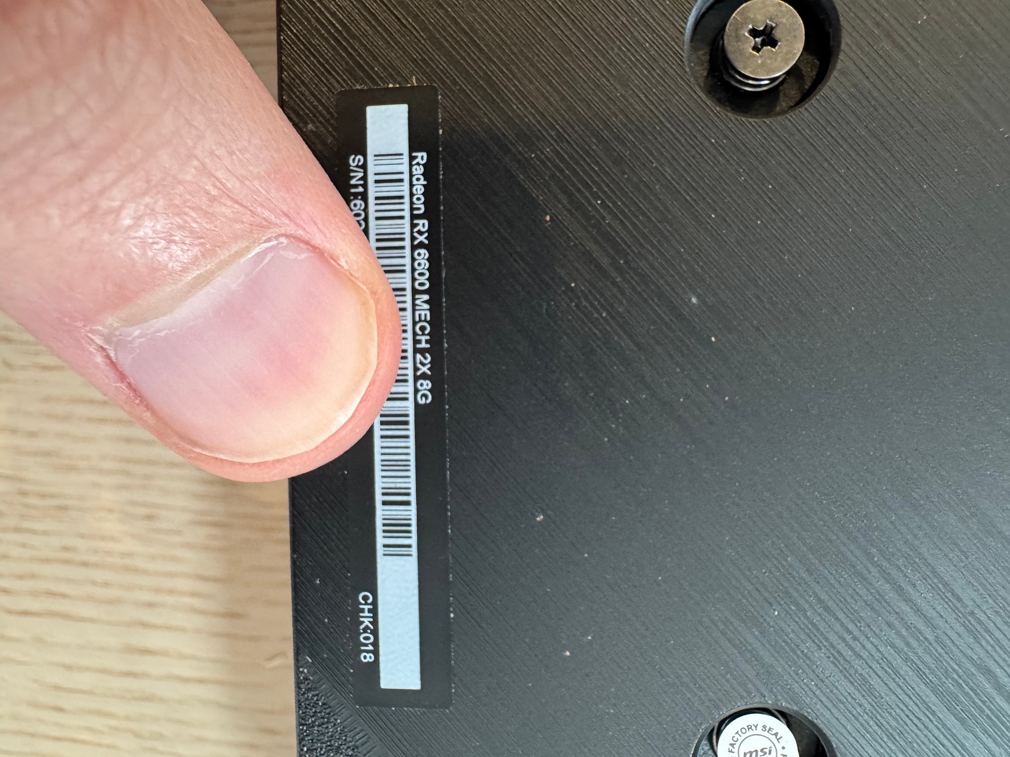 MSI RX 6600 8GB