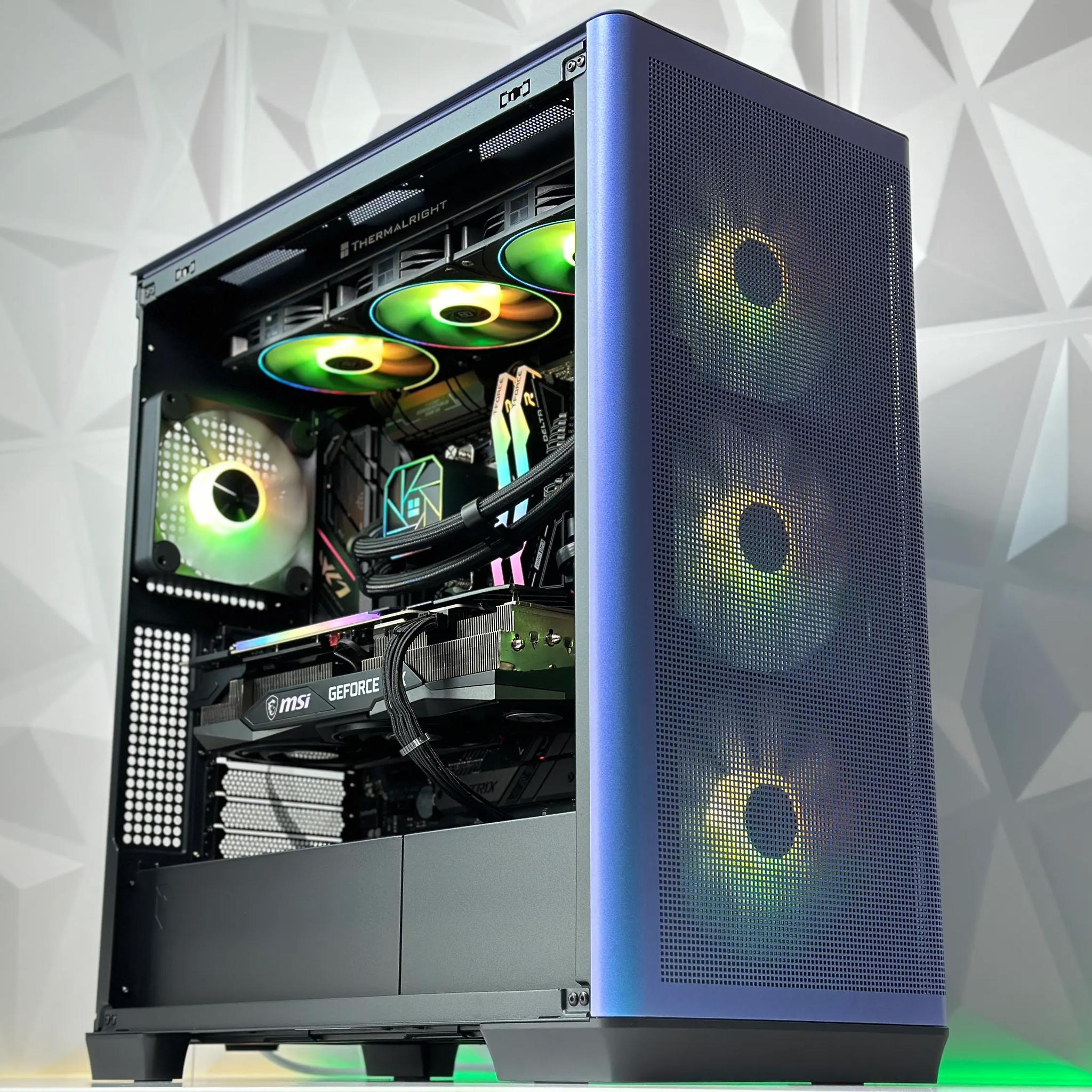 👾 ChromaFlair|| Creator-Gaming PC🔯Nvidia RTX 3090Ti 24GB🔯AMD Ryzen 9 7900X🔯32GB DDR5🔯3TB NVME
