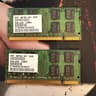 Samsung 4GB Kit (2x2GB) DDR2 PC2 Laptop SO-DIMM Memory RAM