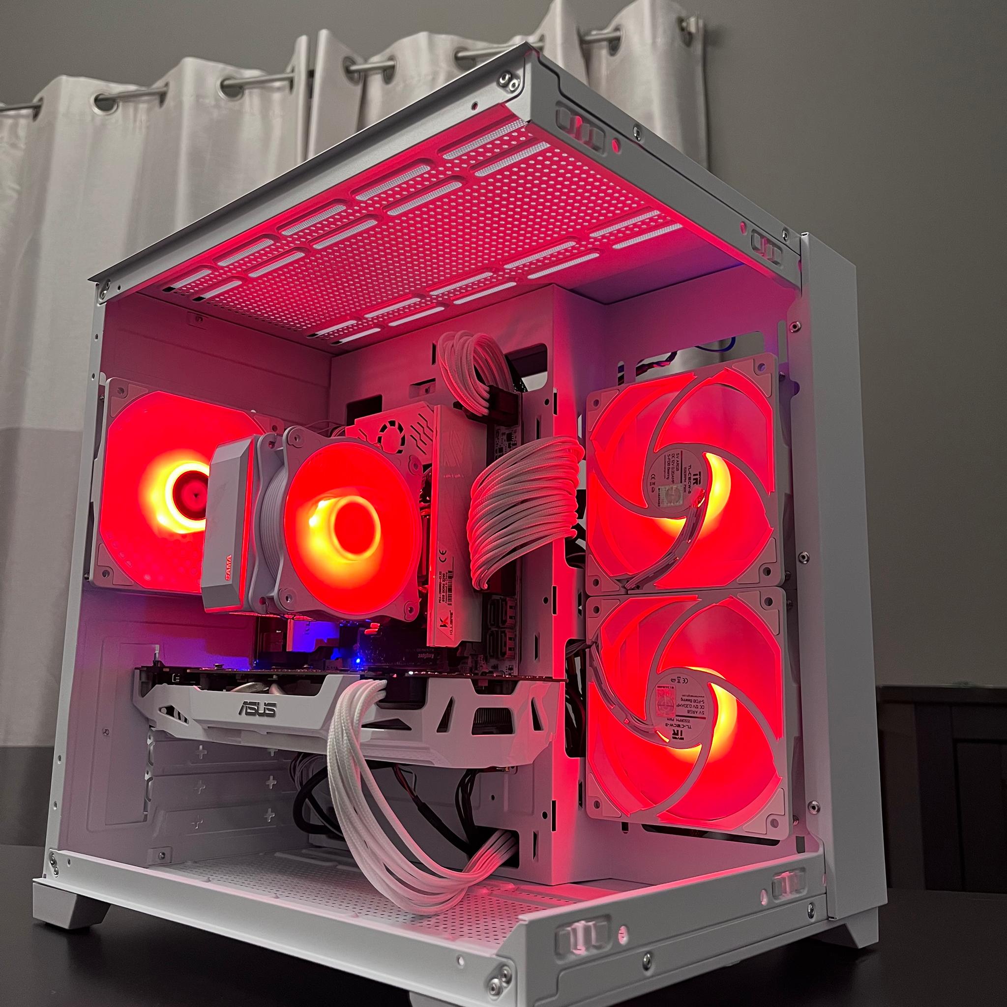 ALL WHITE GAMING PC | GTX 1070 | I7 5930K EQUIVALENT | 16GB DDR4 | 500GB NVME