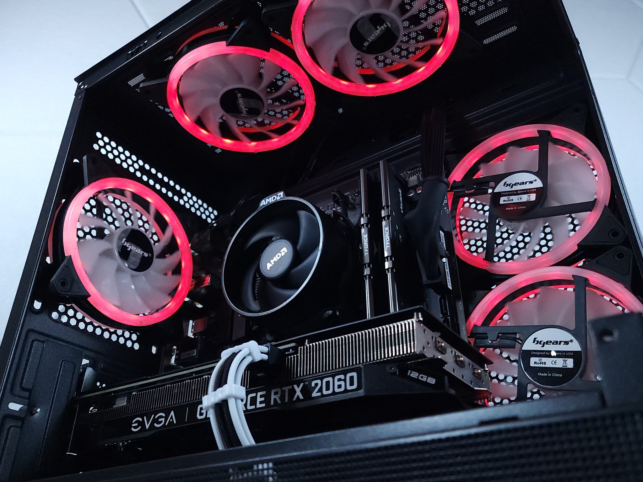 ❤️RTX 2060 12G || Ryzen 5 5500 || 16GB 3200MHz || 1TB M.2 SSD || 1080p Gaming Computer