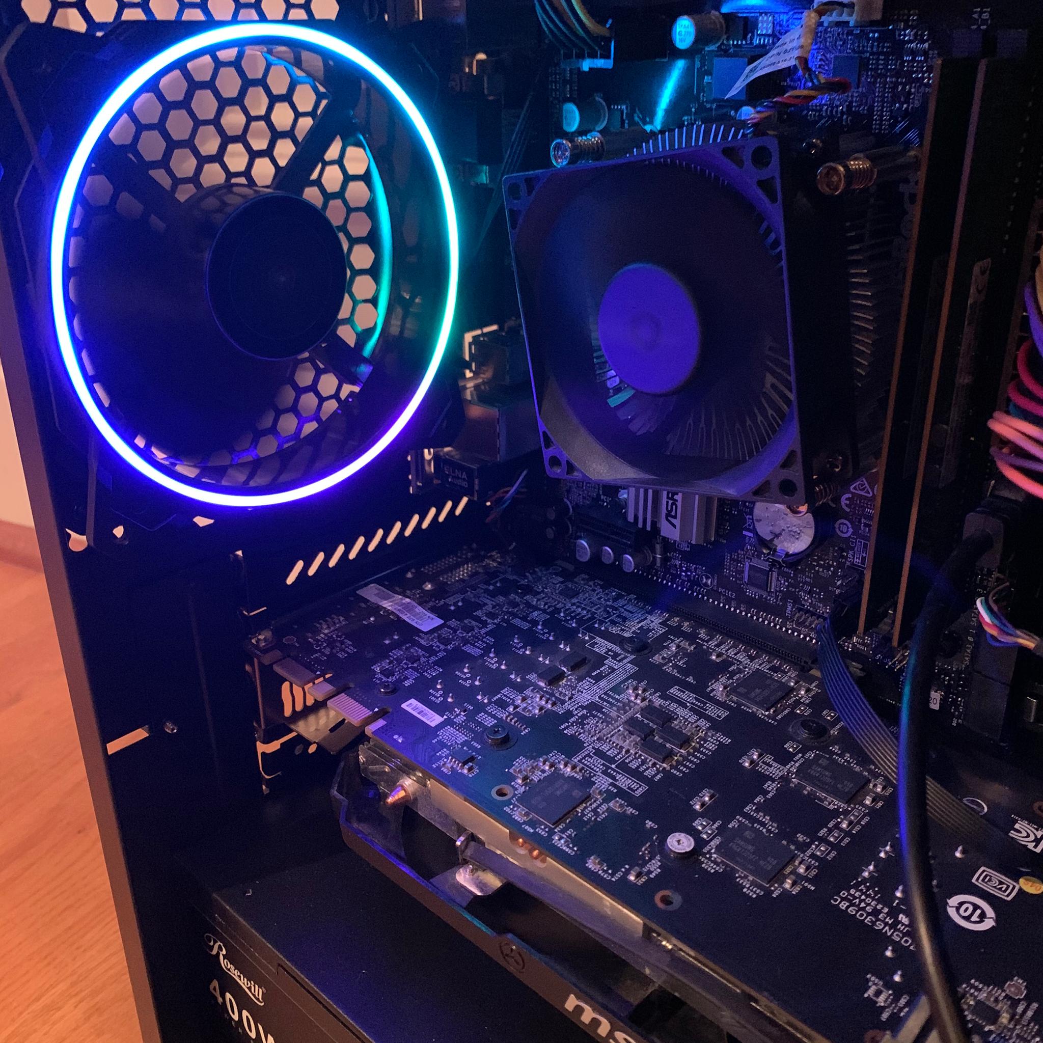 i3 8100 GTX 970 GAMING/STREAMING/EDITING PC 16GB RAM 1000GB SSD CUSTOM