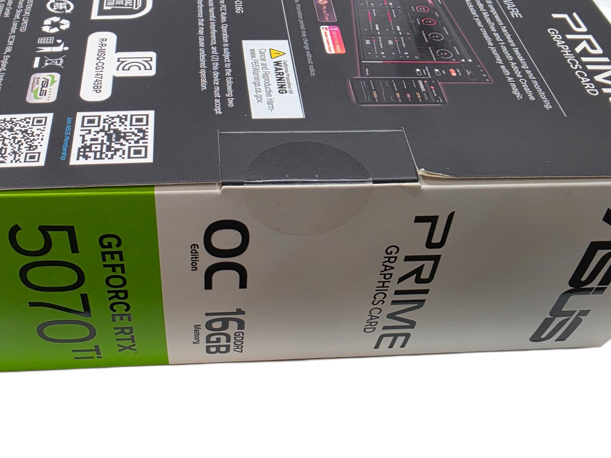 ASUS PRIME GeForce RTX 5070 Ti 16GB GDDR7 (SEALED)