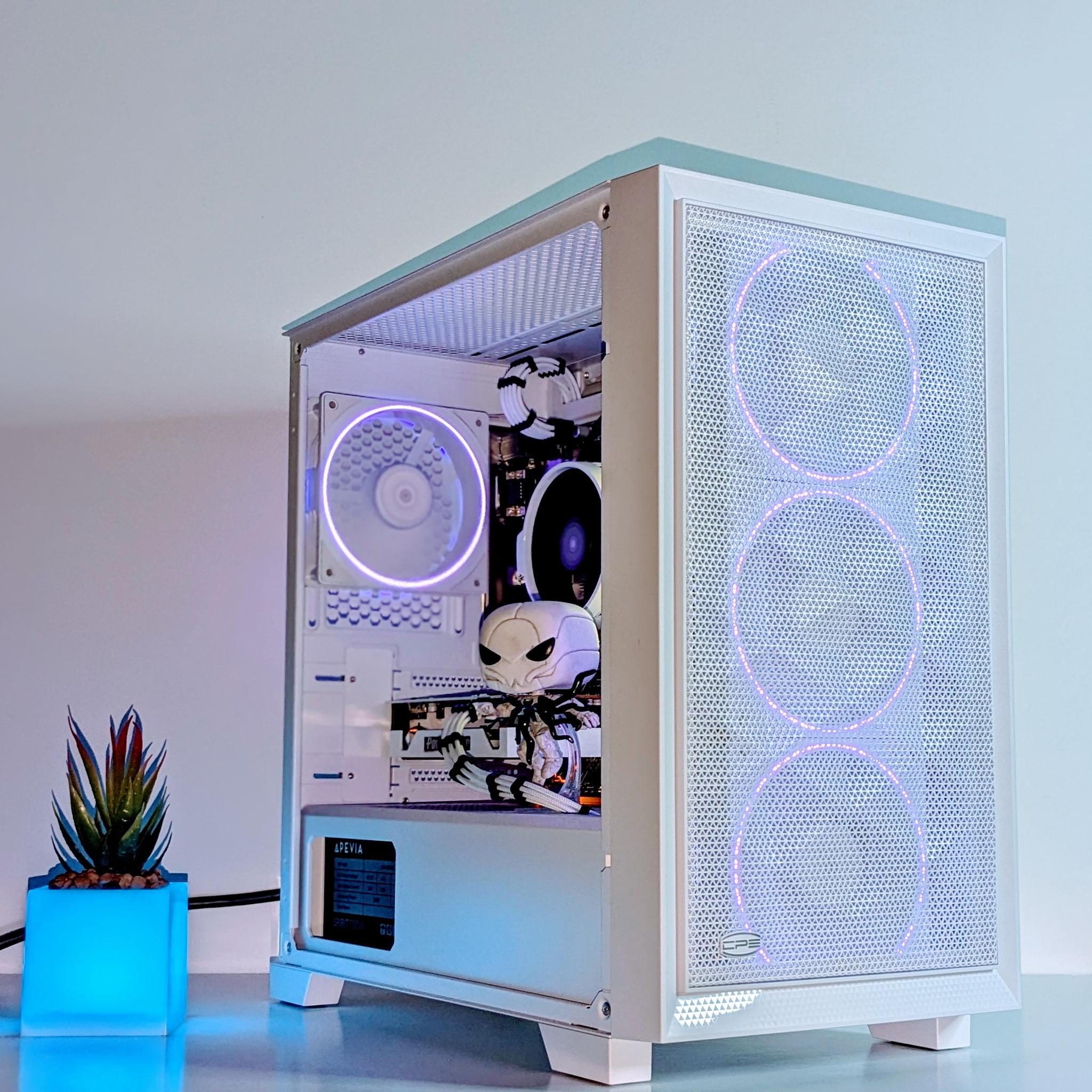 ⚪️⚫️🗯️“P0iSoN” (S:1/E:2)| Ryzen 5@4.3GHz| 6500XT 16GB DDR4(ARGB)| 1TB NVMe PCIE| Windows 11 Pro