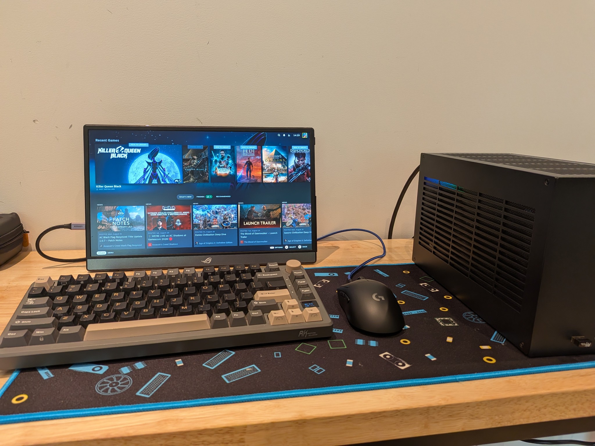 4K Vapor Queen - RX 9070, Ryzen 7 5800X3D, 64GB RAM, 2 TB Gen 4 NVME, SteamOS