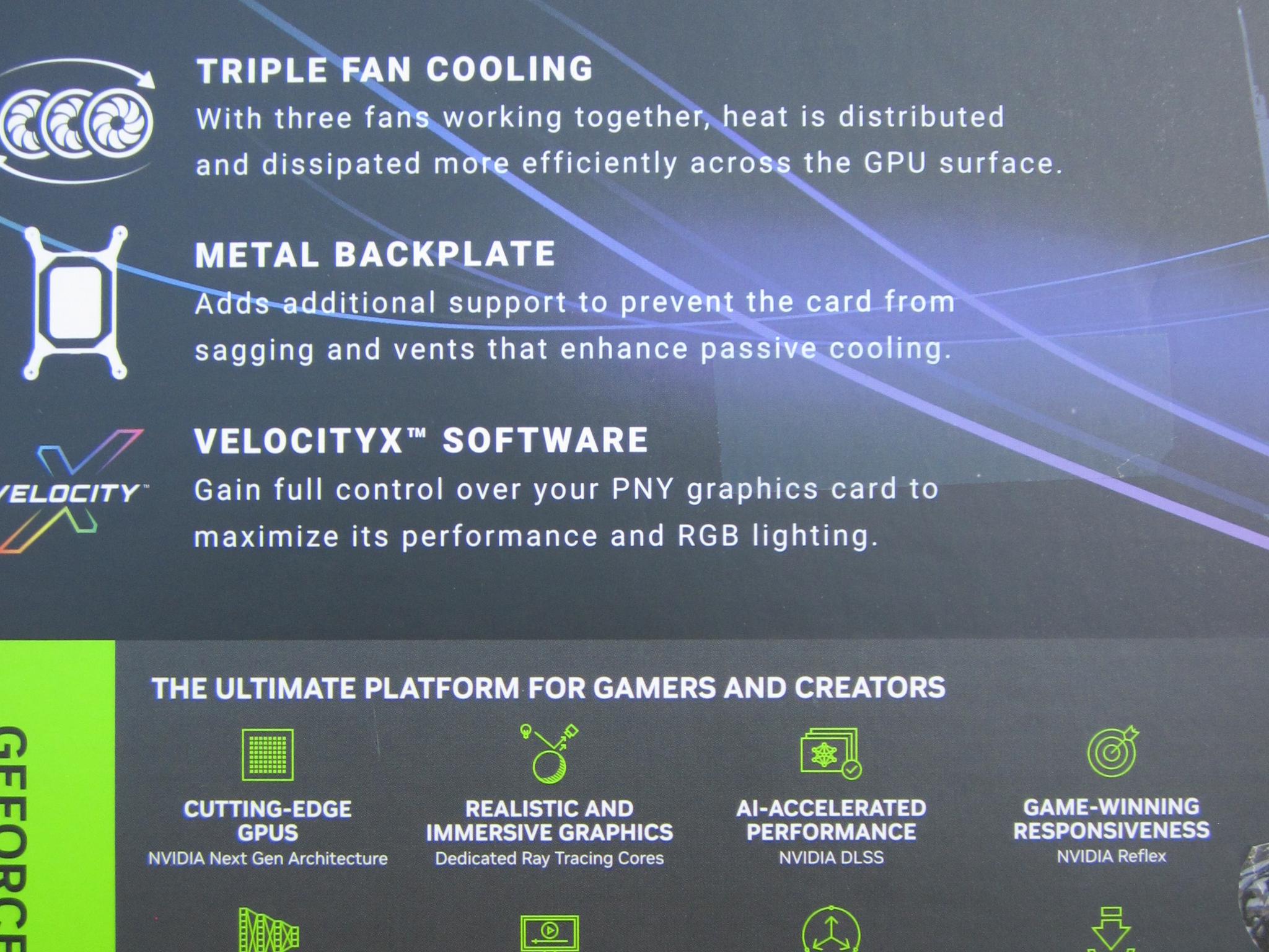 New Open Box! PNY RTX 5070 12Gb ARGB EPIC-X Overclocked