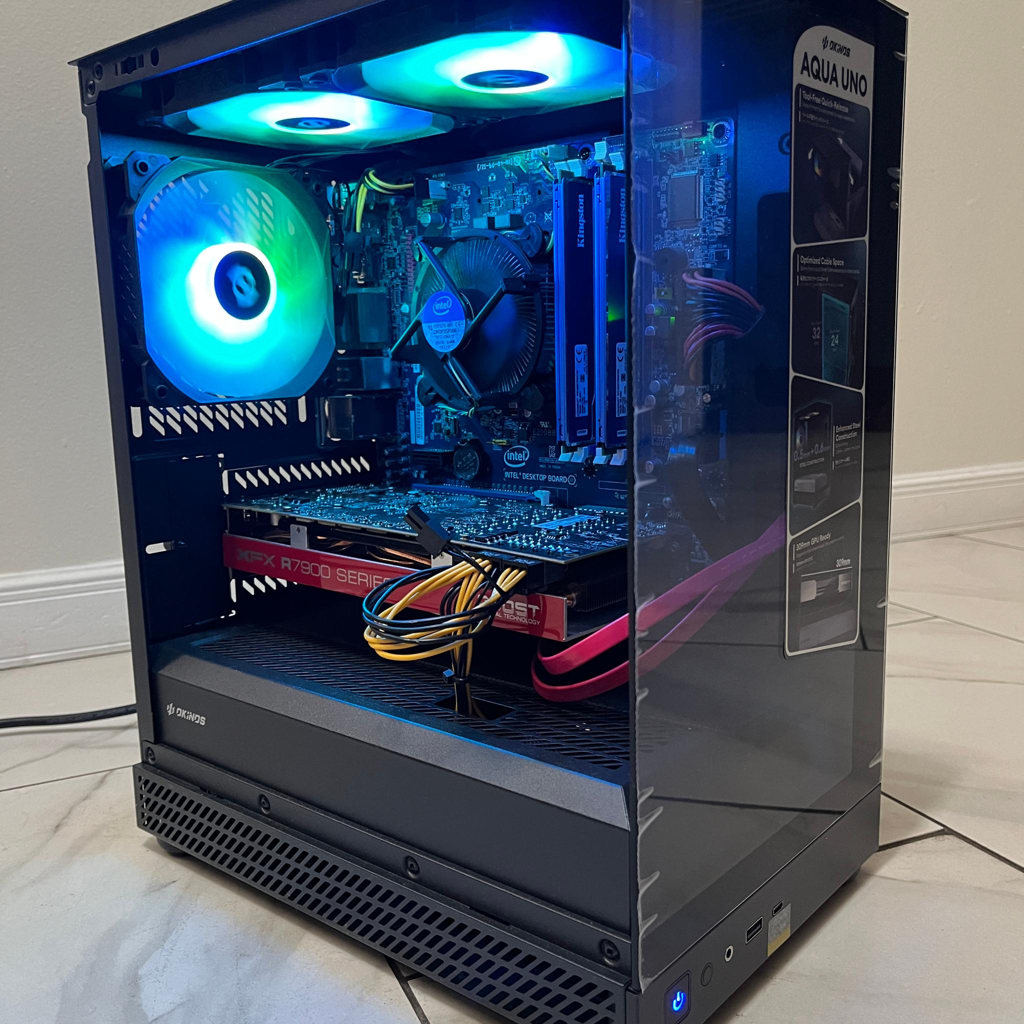 Super Budget Gaming PC - Intel i7-3770, AMD HD 7970 3GB, 16GB RAM, 560GB Storage, w/ Wi-Fi & BT