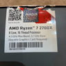 Ryzen 7 2700x AMD CPU - 8-core 16-thread