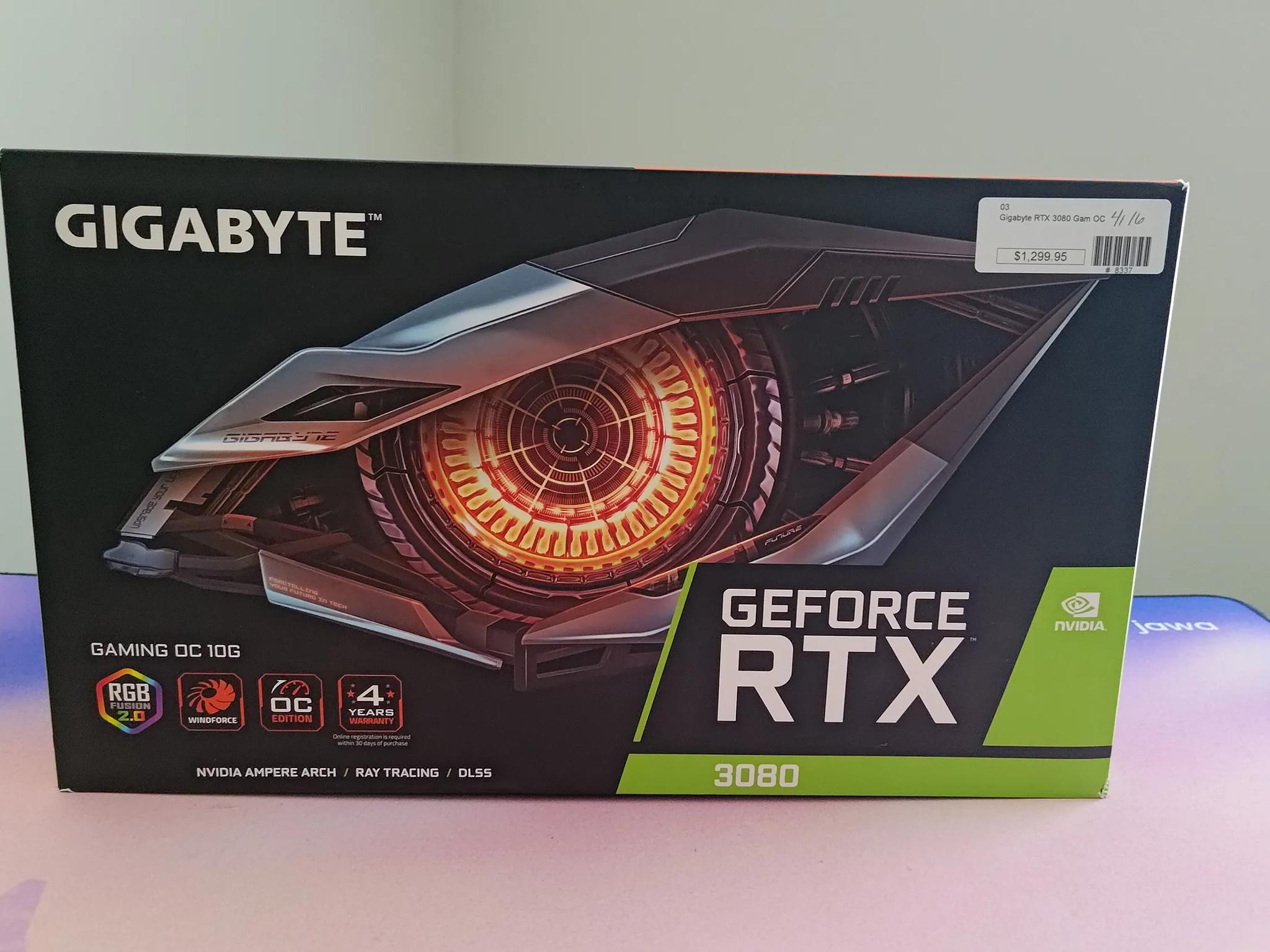 Gigabyte Gaming OC 10G RTX 3080