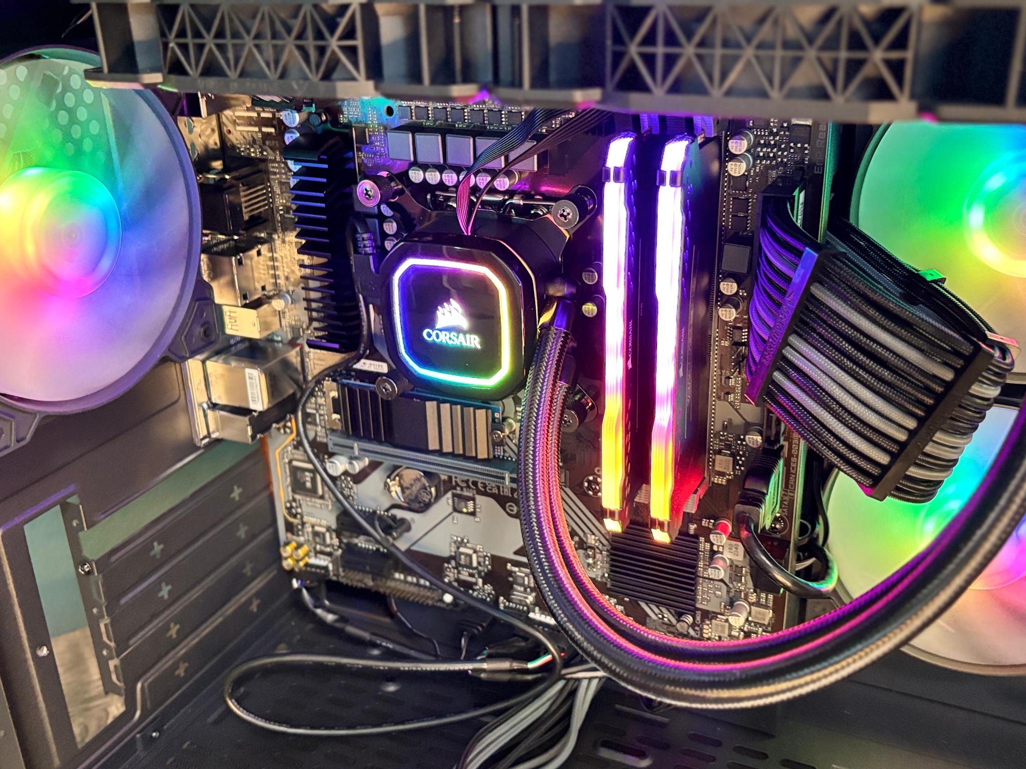 NO GRAPHICS CARD Gaming PC