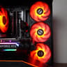 Black Gaming Pc | Ryzen 5 5500 | RTX 2080 Super | DDR4 16GB | 1TB NVMe | Win 11 Pro