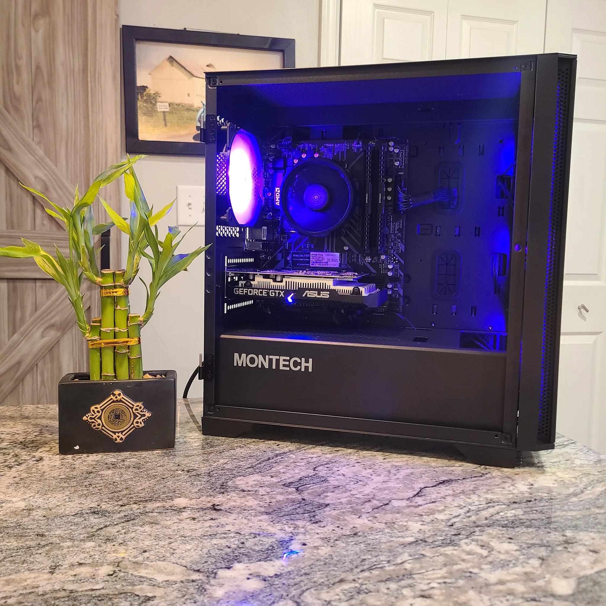 💜 RAVEN 💜 Budget GAMING PC: GTX 1650 + Ryzen 3 3200G