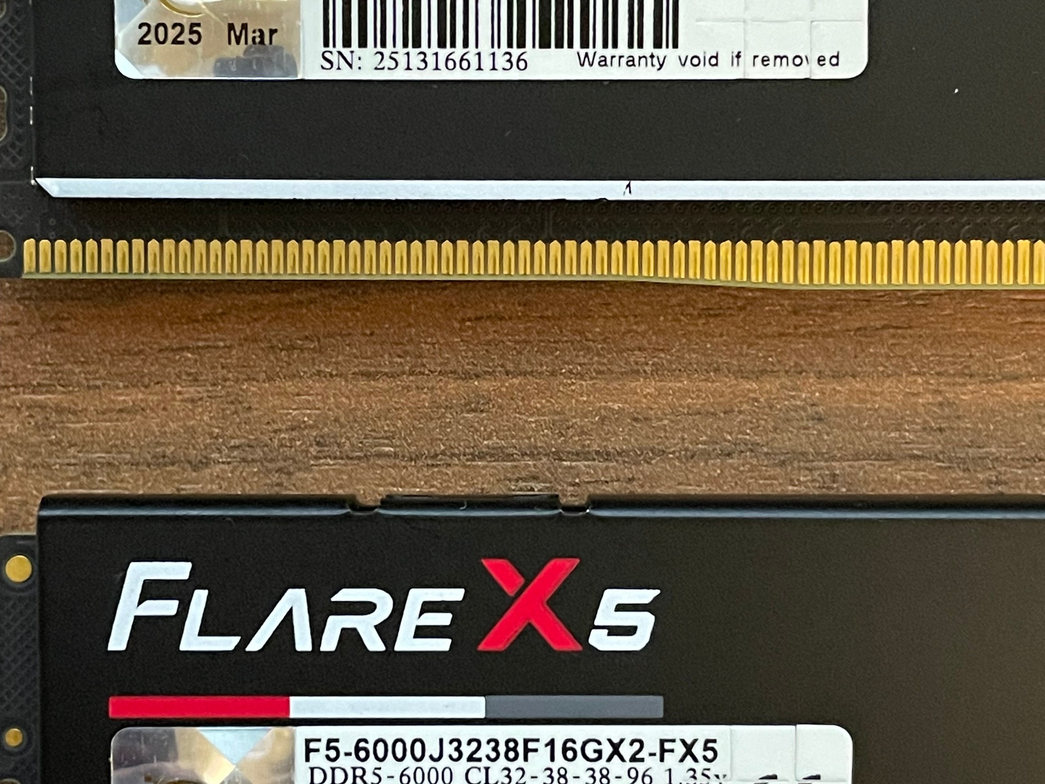 G.Skill Ripjaws S5 32 GB (2 x 16 GB) DDR5-6000 CL32 Memory