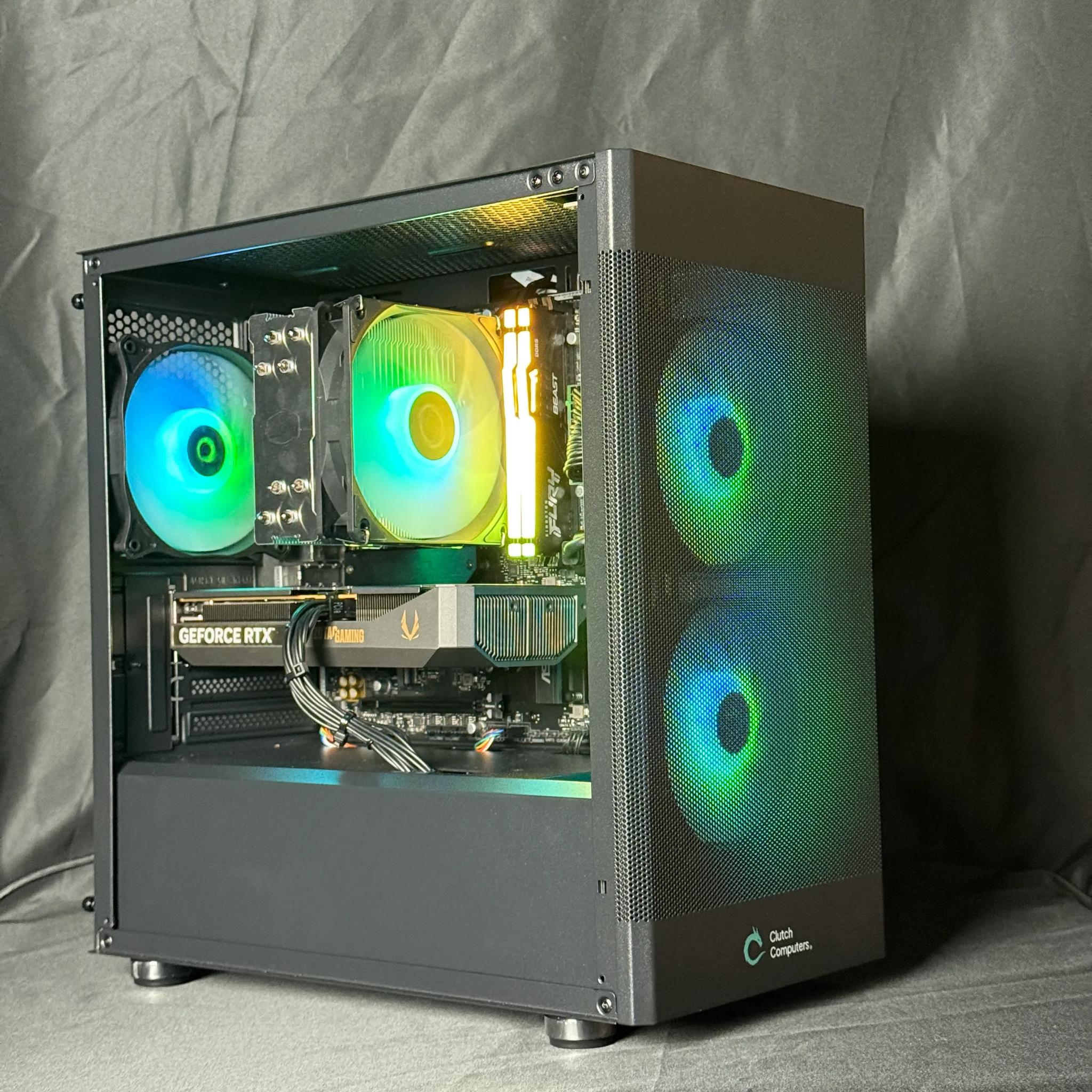 Serpent Plus Gaming PC w - Ryzen 5 8400F / RTX 5060 8GB / 1TB SSD / 16GB DDR5 / B850M WIFI