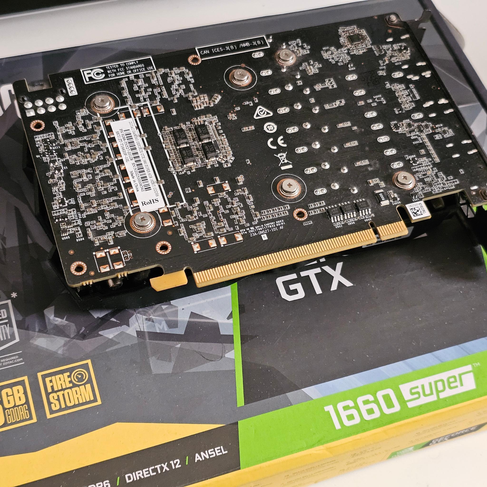 Zotac GAMING Twin Fan GeForce GTX 1660 SUPER