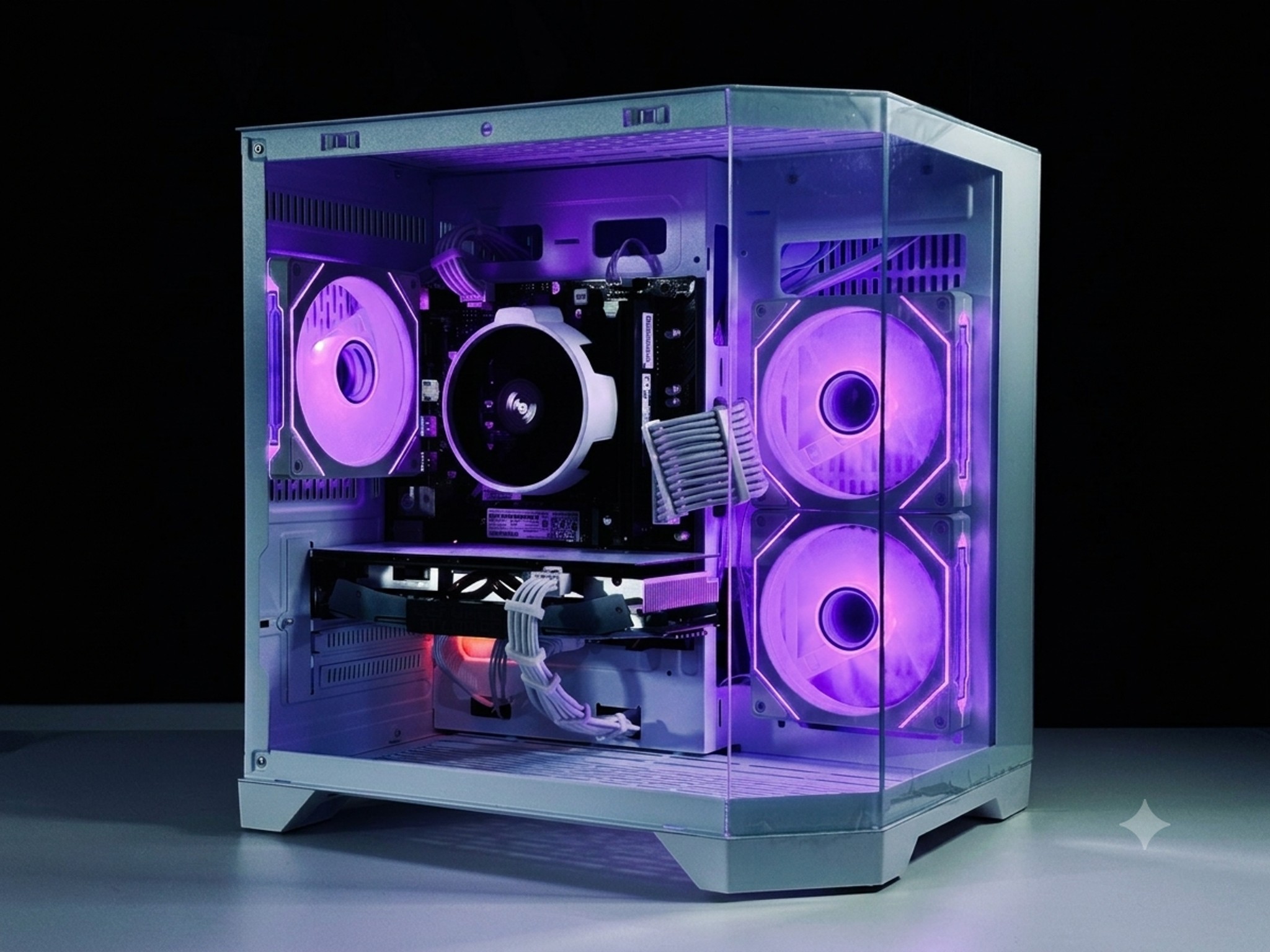 💜🤍 GTX 1060 / Ryzen 7 2700 / 512GB / 16GB Gaming PC 🤍💜