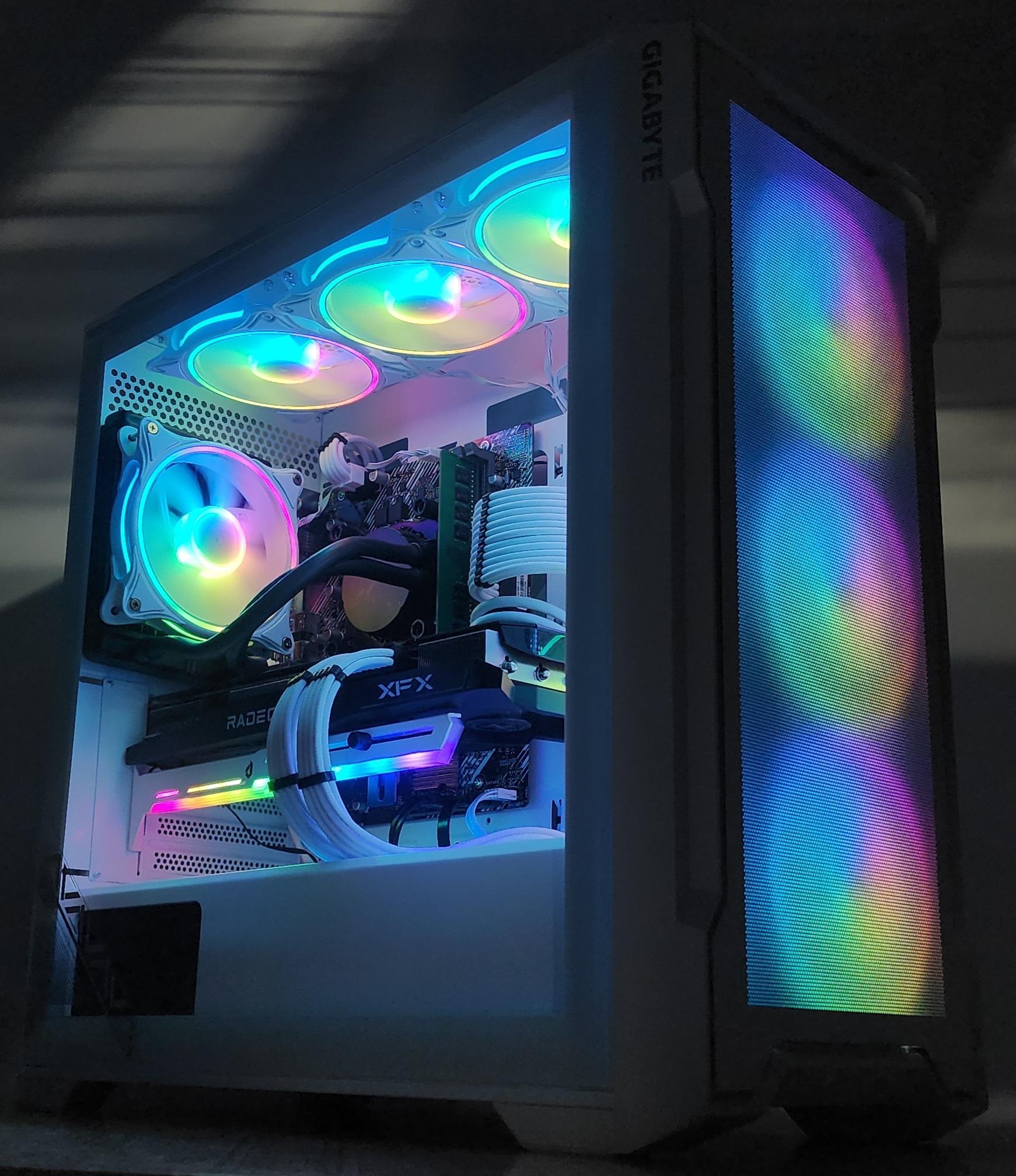 Gaming PC i5-10400F 16GB RAM 512GB SSD + 2TB HDD RX 6700 10GB Win11 Computer