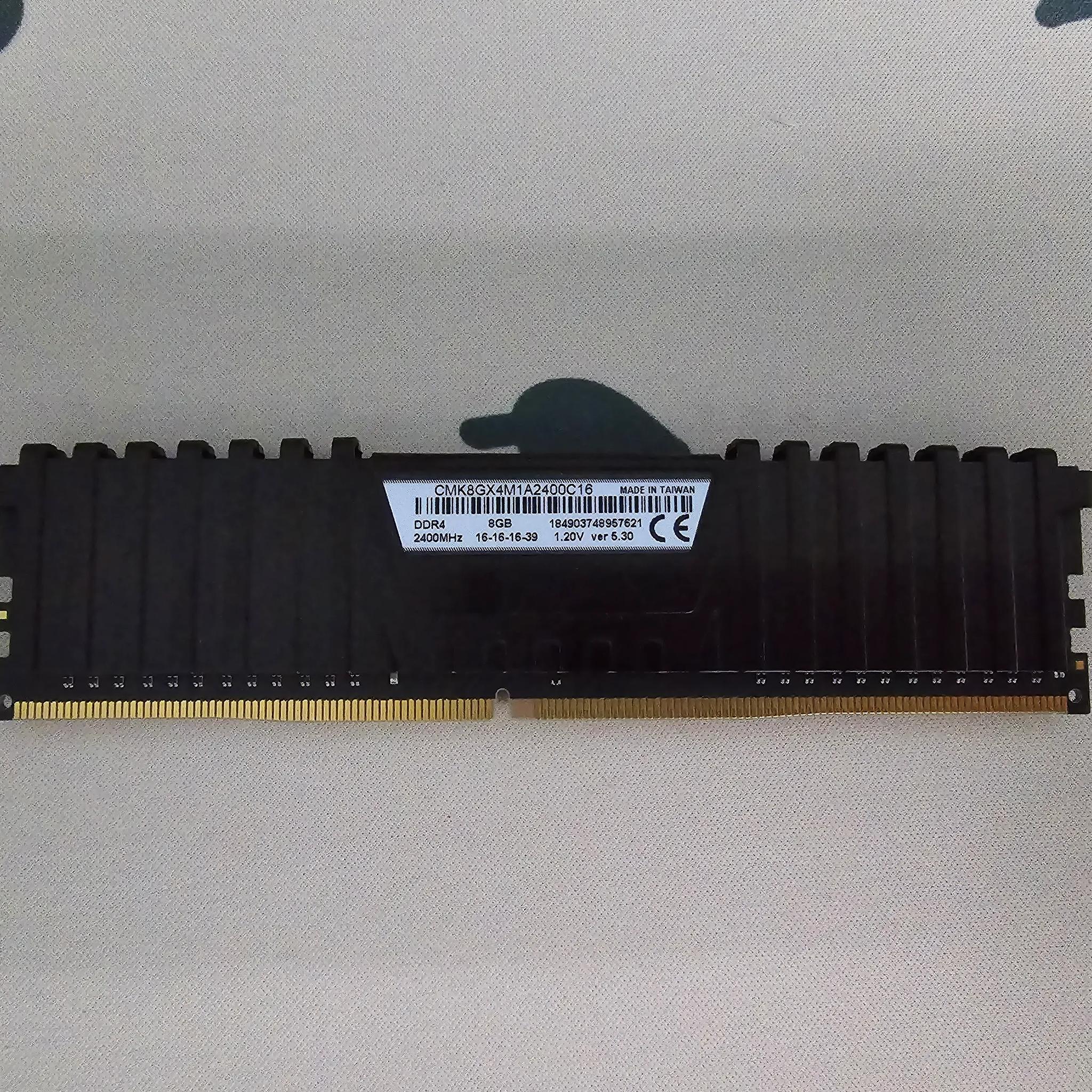 VENGEANCE® LPX 8GB (1 x 8GB) DDR4 DRAM 2400MHz C16 Memory Kit - Black