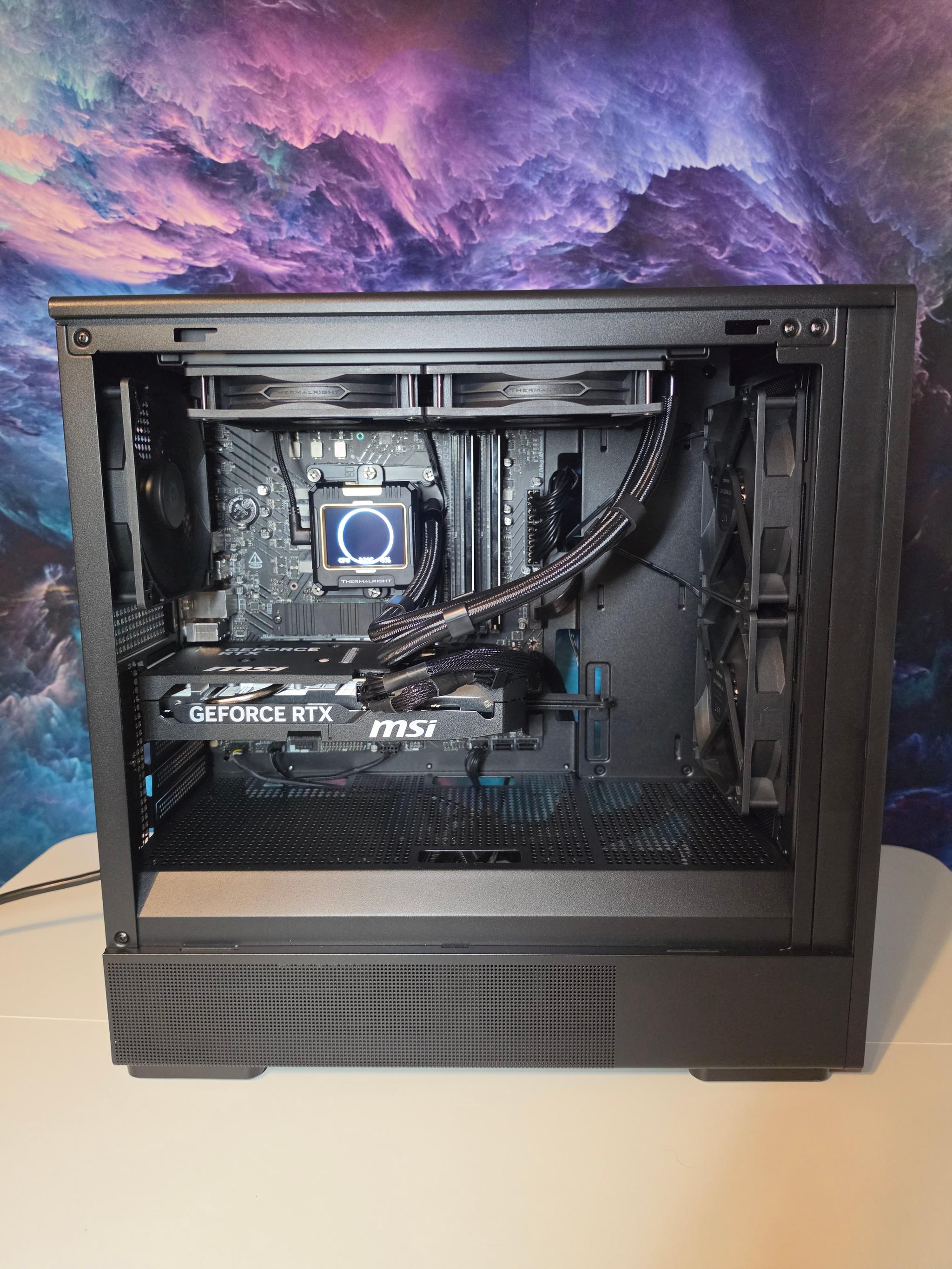 MSI RTX 5060ti 8gb + Intel Core i7 14700f PC Build #104