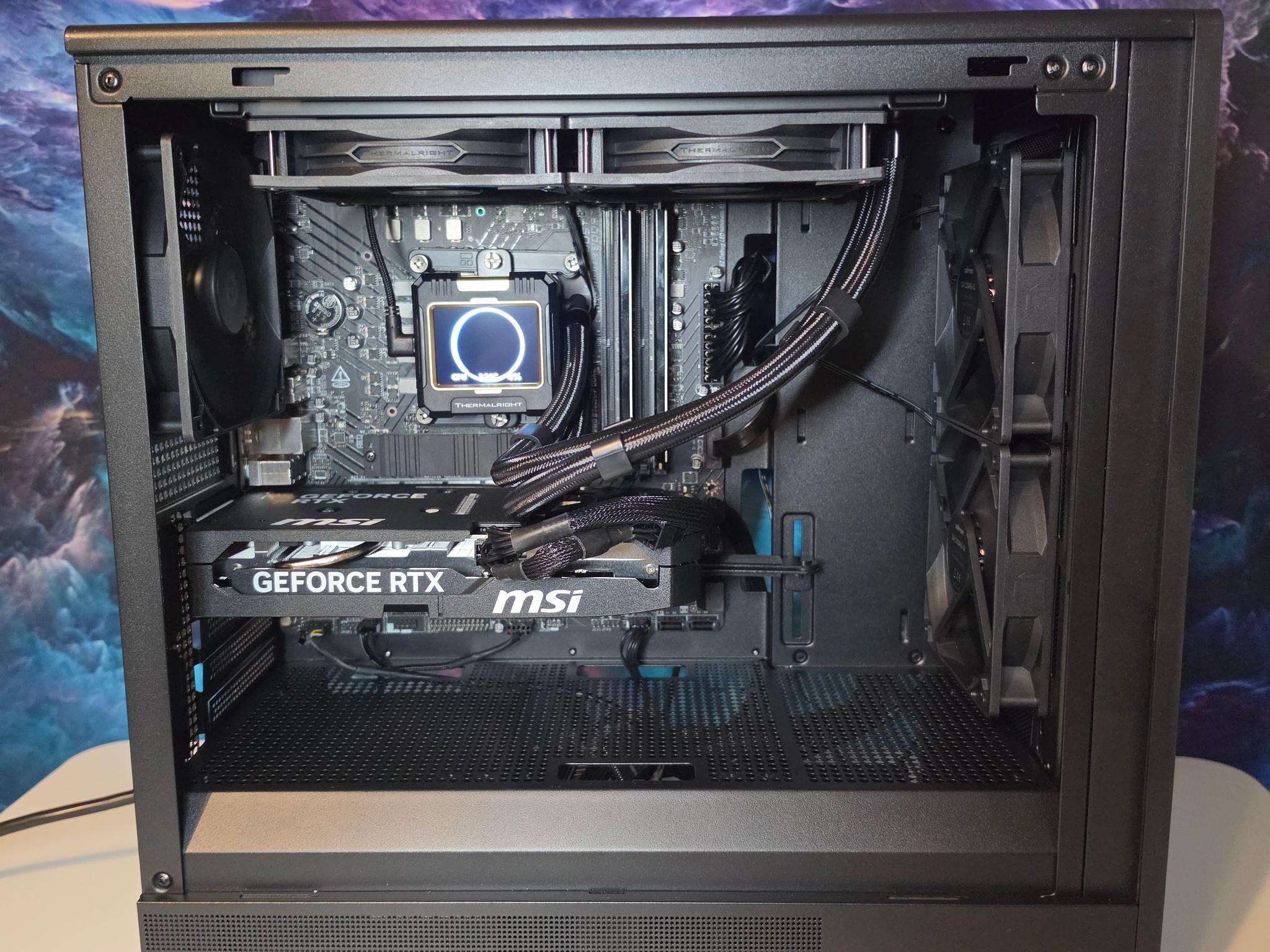MSI RTX 5060ti 8gb + Intel Core i7 14700f PC Build #104