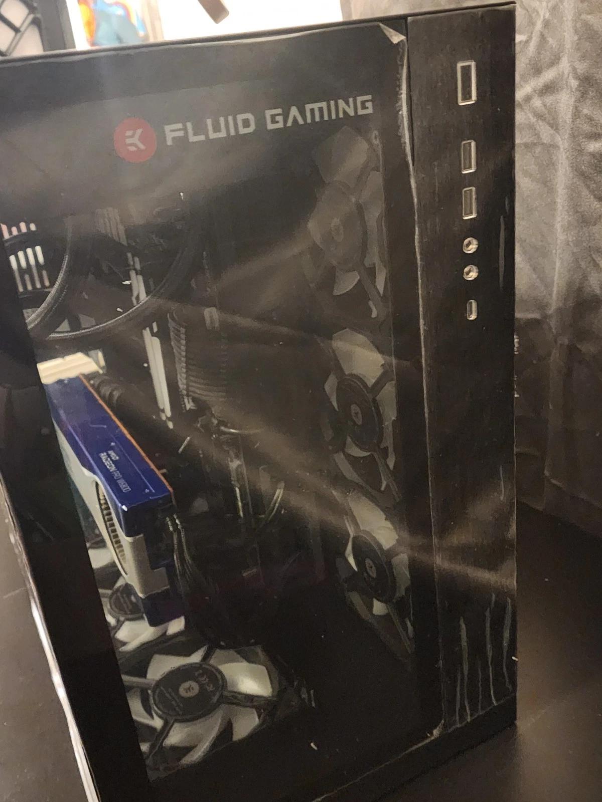 EK 165 Battle Gaming PC | Ryzen 7 7800X3D | 32GB RAM | Radeon Pro W6800