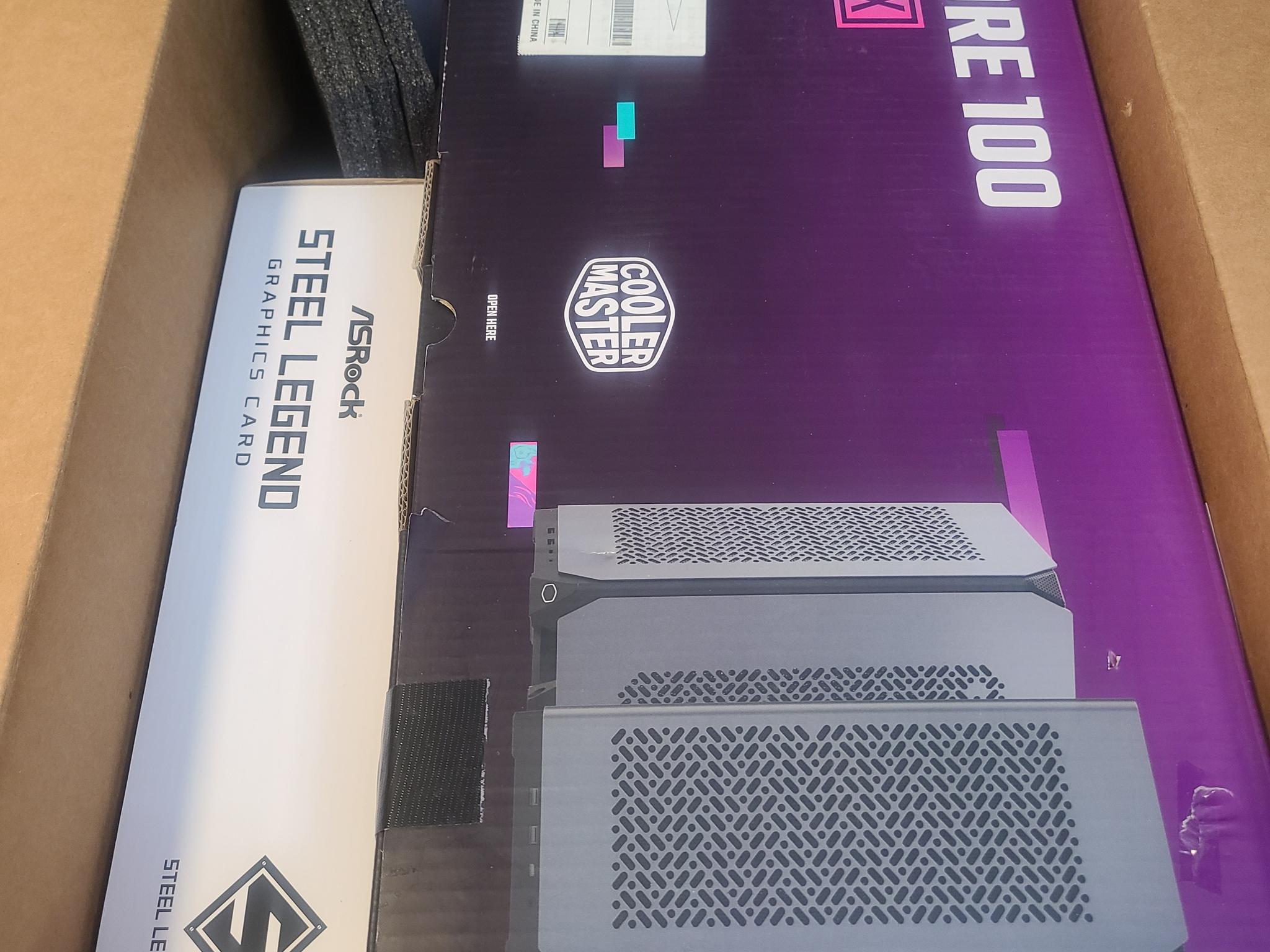 AMD Ryzen 5700X3D-AsRock Steel Legend ARC B580 12GB GPU-MSI B550i