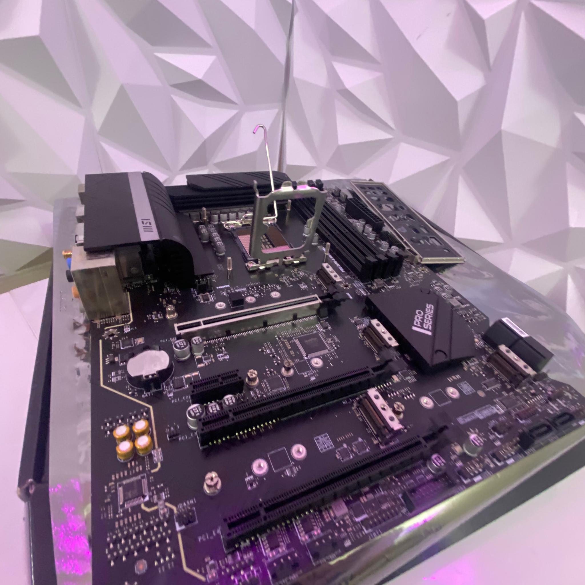 MSI PRO B760M-A WiFi DDR4 ProSeries Motherboard | LGA 1700 | READ DESCRIPTION