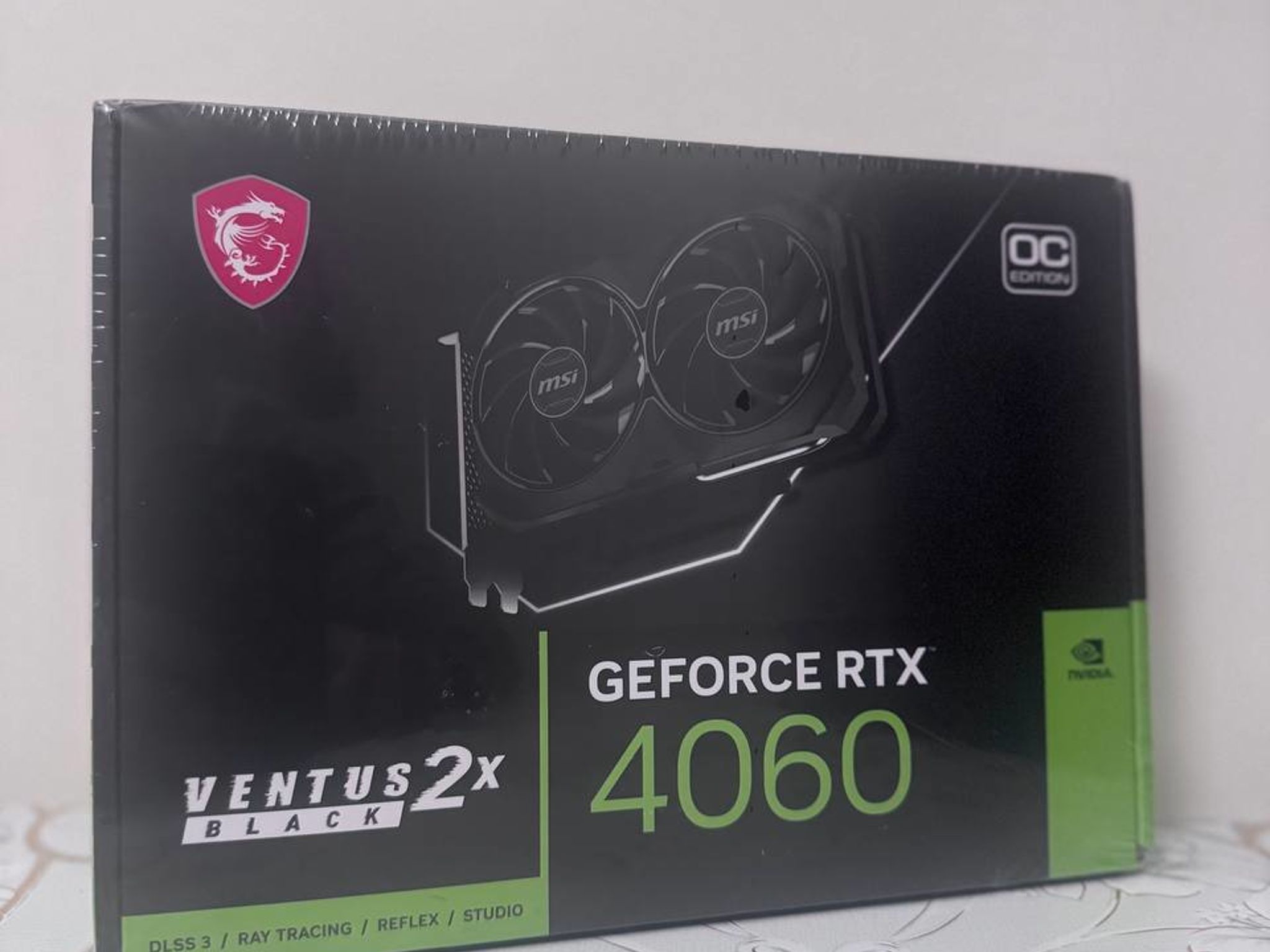 Brand New MSI GeForce RTX 4060 VENTUS 2X BLACK 8G OC