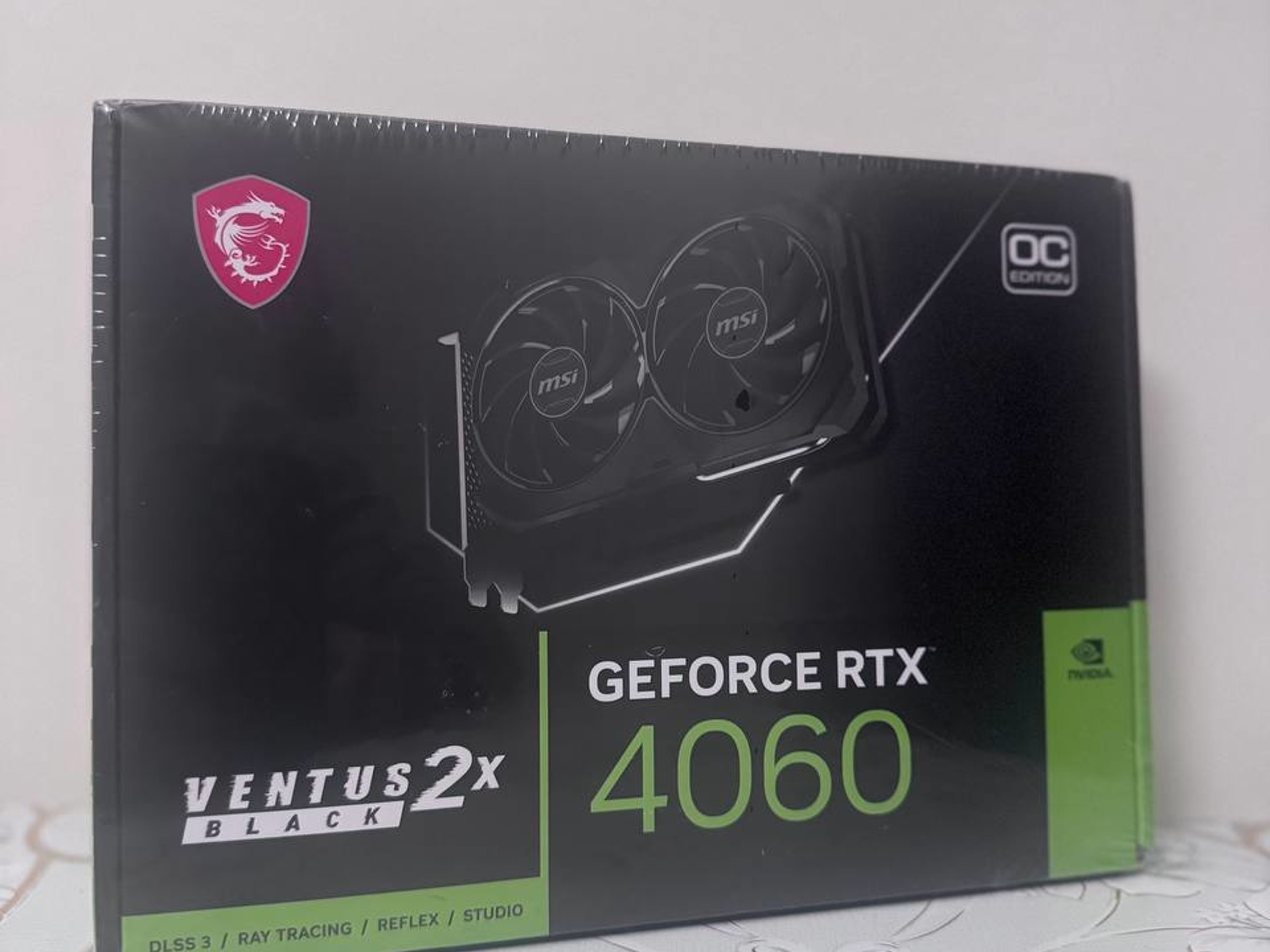 Brand New MSI GeForce RTX 4060 VENTUS 2X BLACK 8G OC