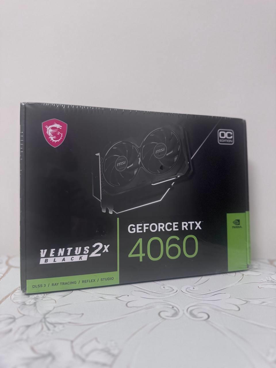 Brand New MSI GeForce RTX 4060 VENTUS 2X BLACK 8G OC