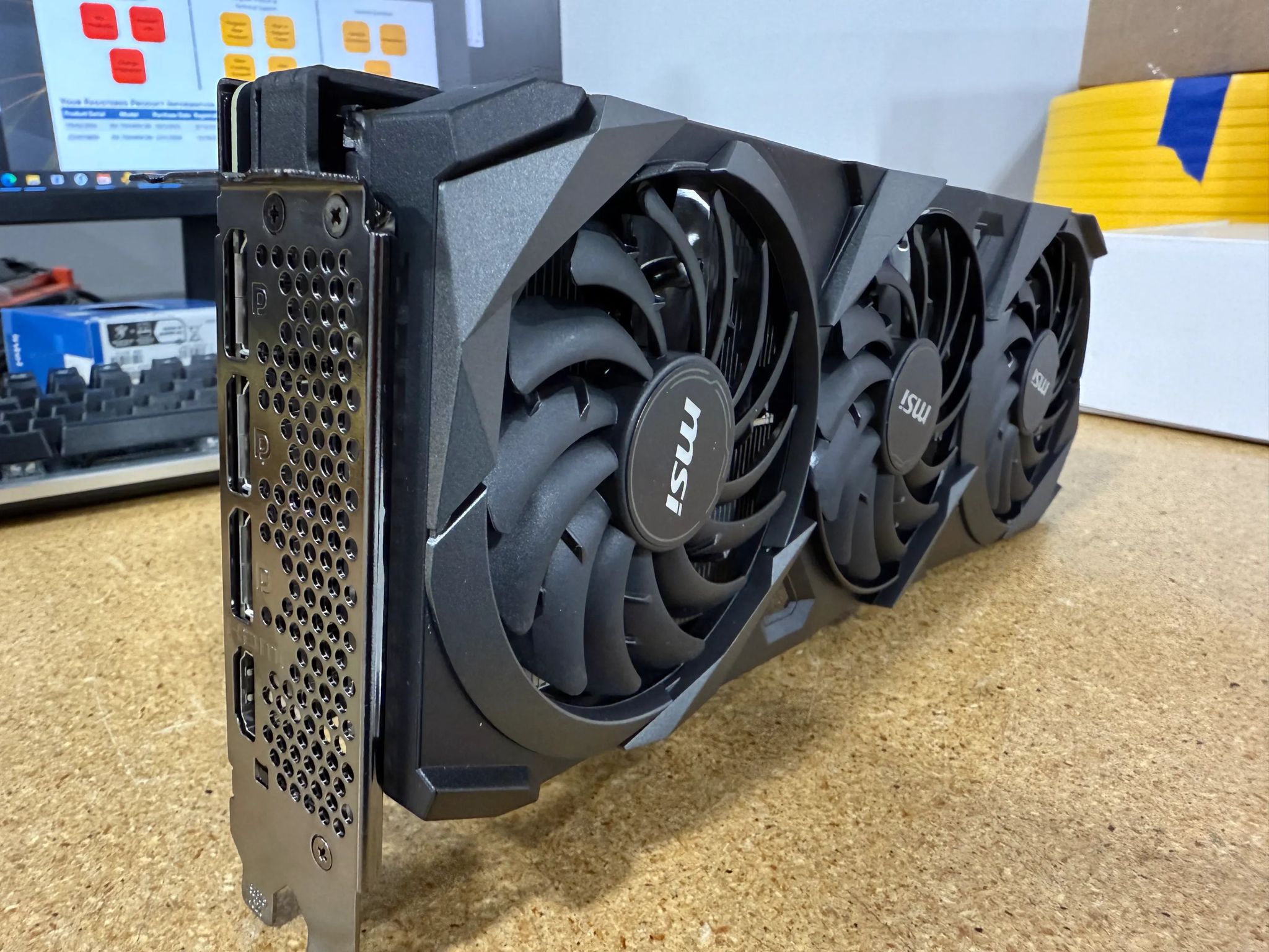 MSI GeForce RTX 3060 Ti VENTUS 3X 8GD6X OC