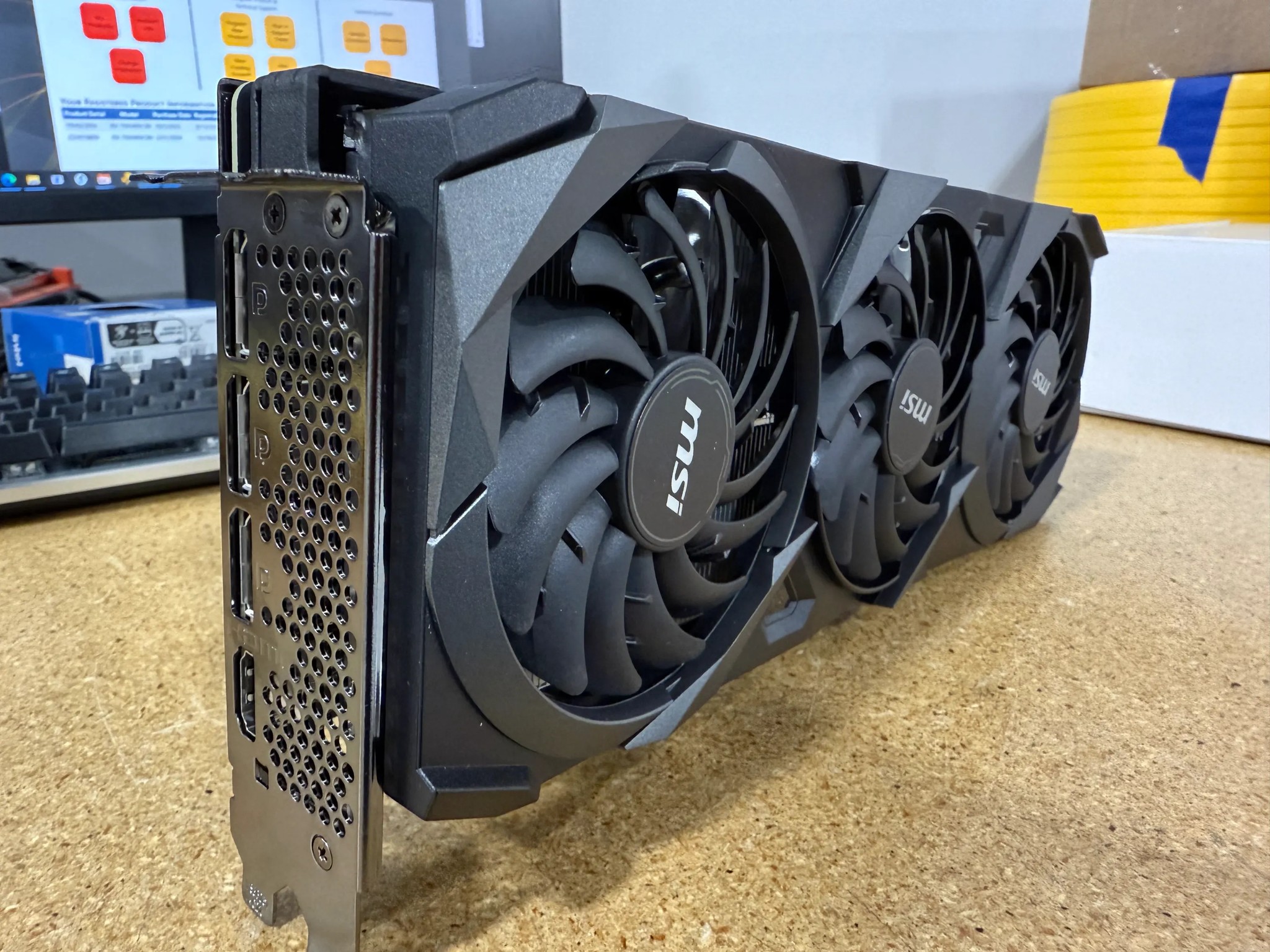 MSI GeForce RTX 3060 Ti VENTUS 3X 8GD6X OC