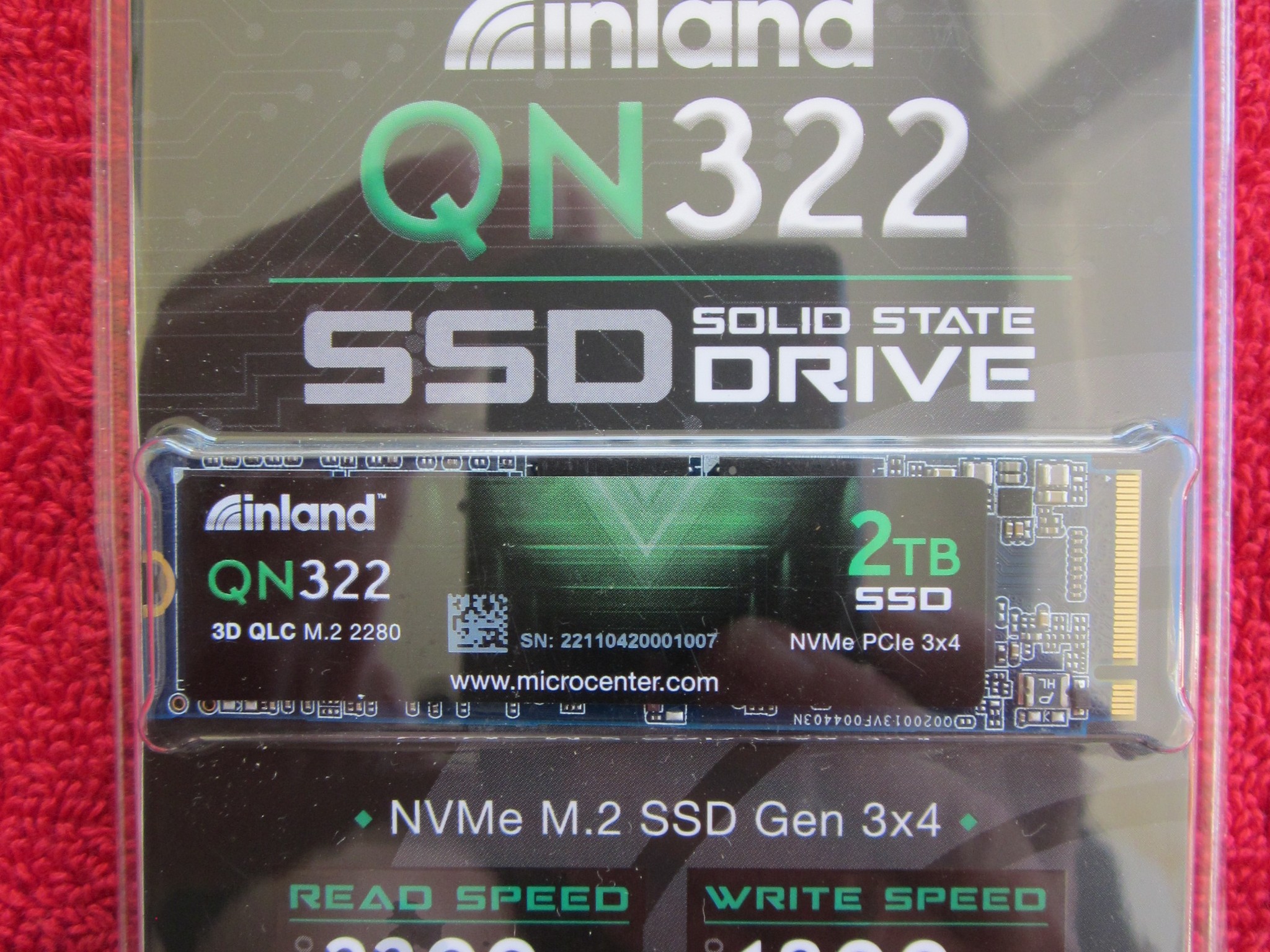 New Sealed Inland QN322 M.2 NVME 2TB SSD