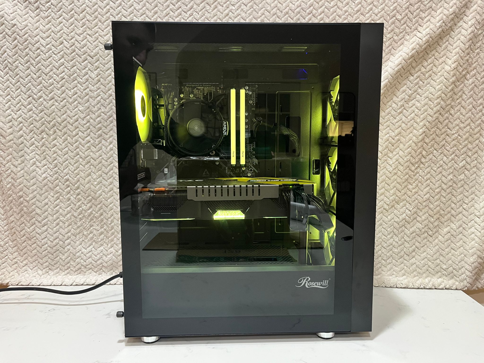 GTX 1070 + Ryzen 5 3600 | 16GB RAM | 512GB NVMe | WiFi Gaming PC