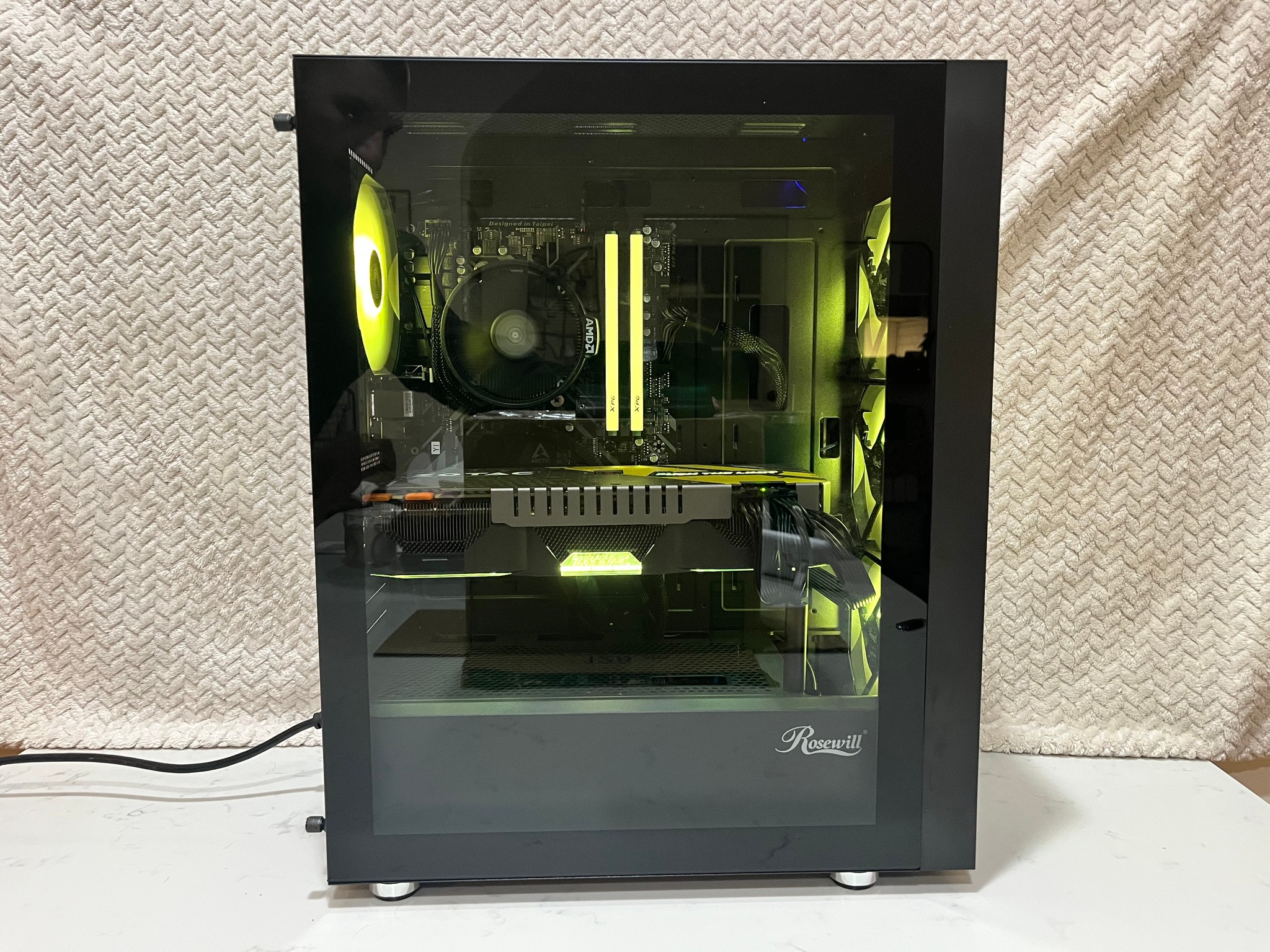 GTX 1070 + Ryzen 5 3600 | 16GB RAM | 512GB NVMe | WiFi Gaming PC