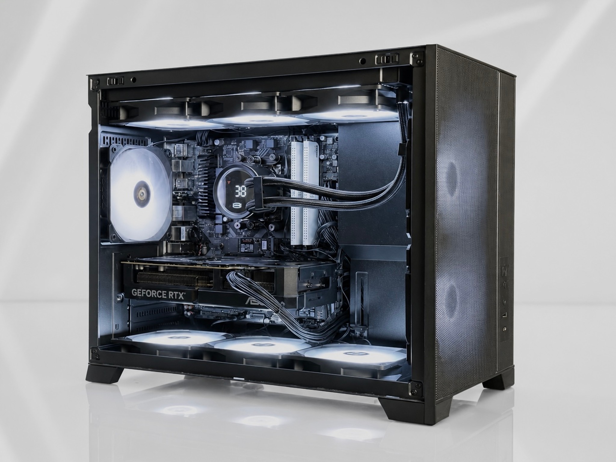 ❄️ POLARIS Gaming PC | RTX 5070 12GB | Ryzen 7 9700x | 16GB RAM | 2x500GB NVME | FREE SHIPPING