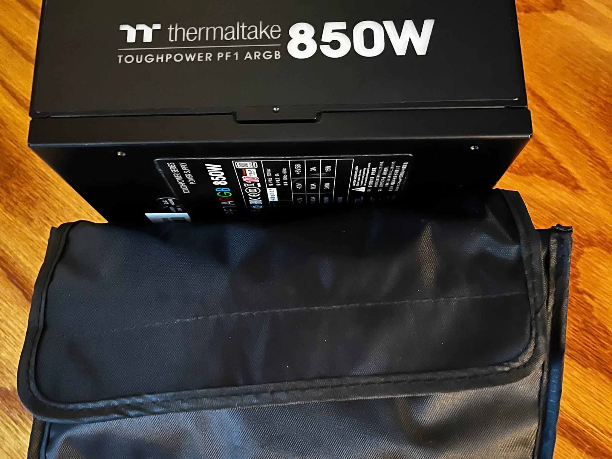 Thermaltake Toughpower PF1 ARGB 850W Platinum rated high-end PSU