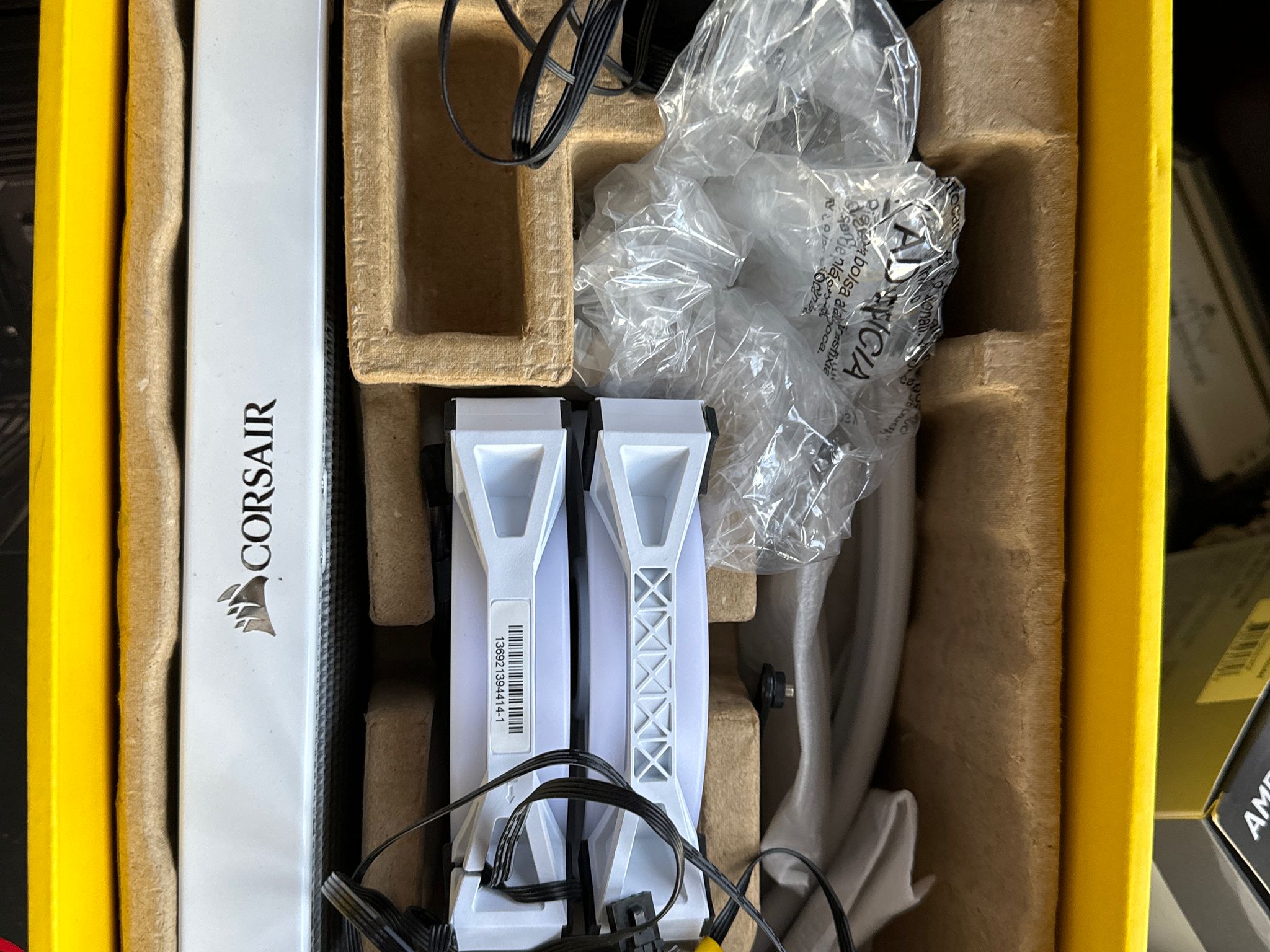 Used Corsair H100i RGB Platinum SE