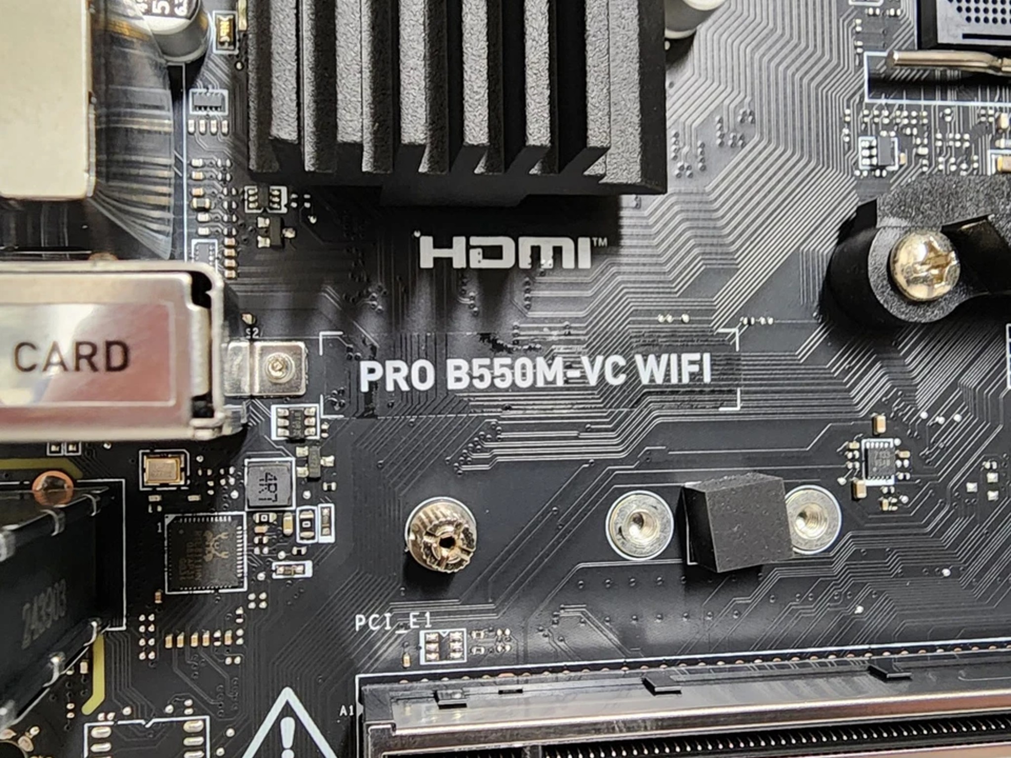UPDATED BIOS MSI PRO B550M-VC WIFI AM4 DDR4 mATX Motherboard