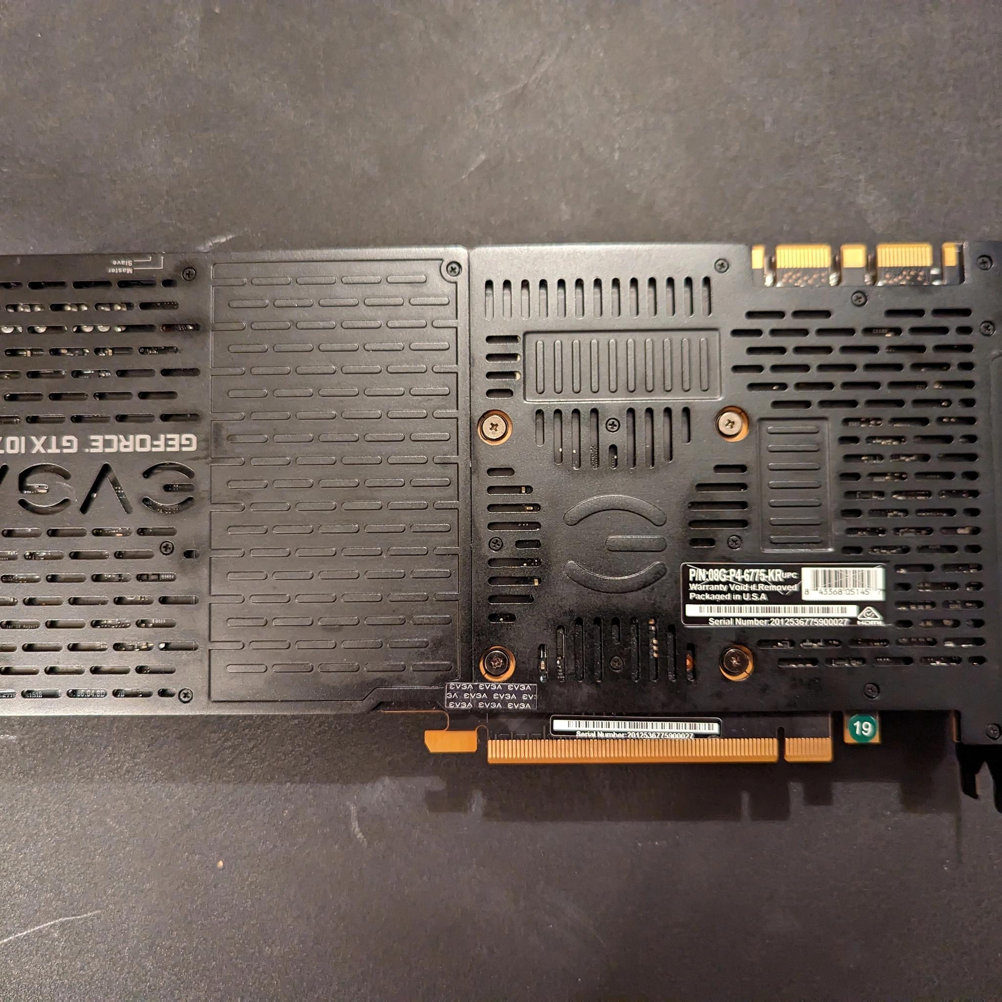 EVGA GeForce GTX 1070 Ti 8 GB FTW2 GAMING iCX Video Card