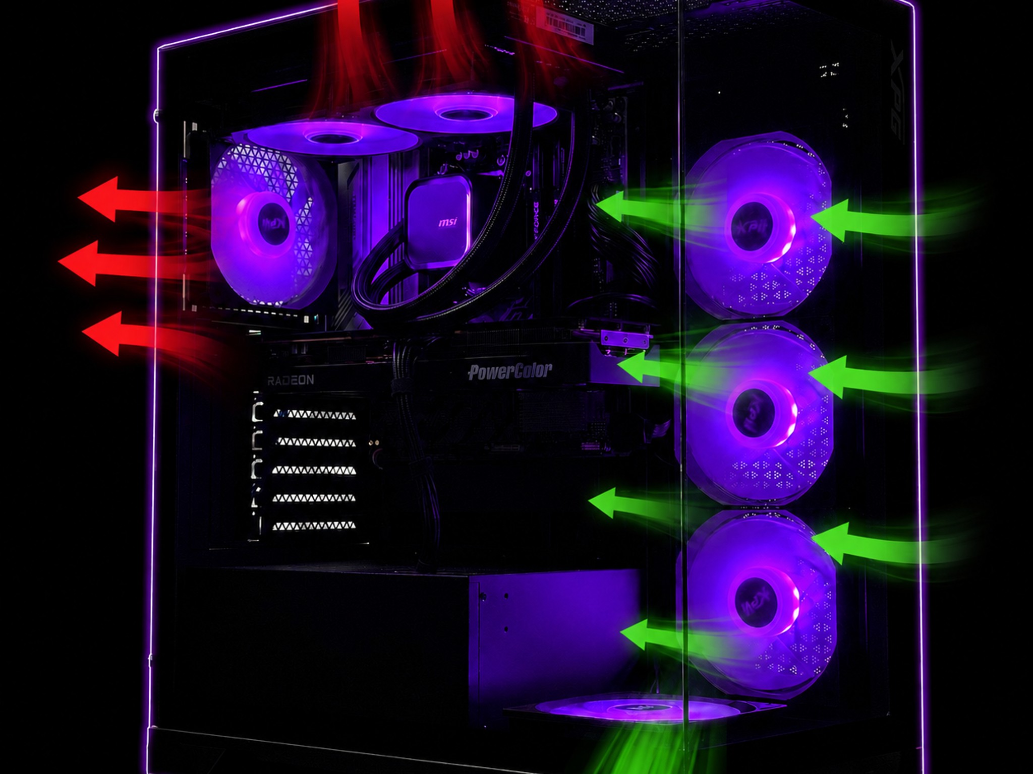 1440p Gaming Pc / RX 9070 16G / Ryzen 7 8700F / 32GB DDR5 Ram / 1TB SSD / 1 year warranty